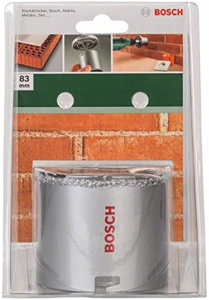 Bosch 2609255627 otwornica z węglika wolframu o średnicy 83 mm