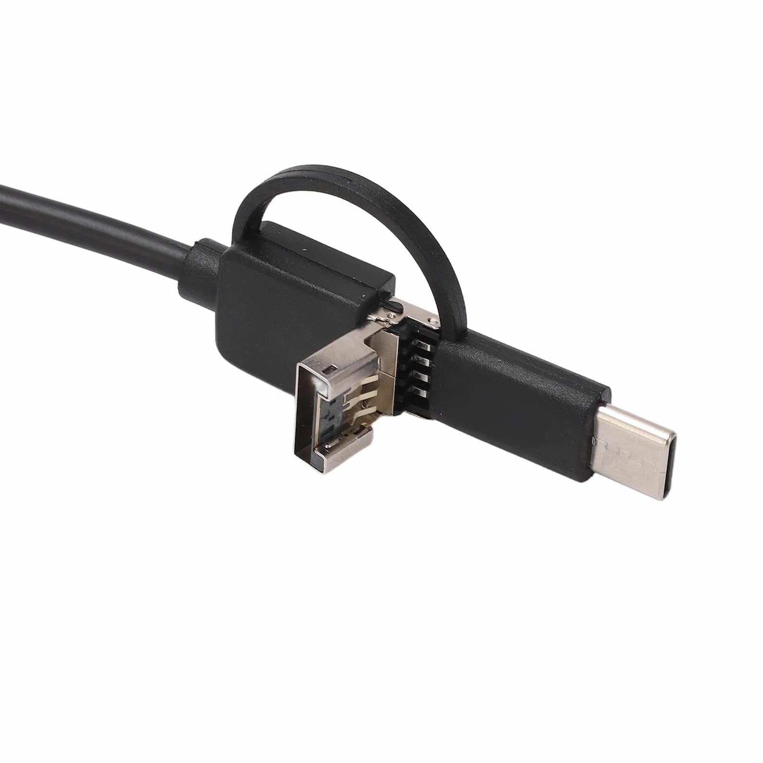 Endoskop 5,5 Mm Kamera Boroskopowa USB 3 w 1 IP67 Wodoodporna Kamera Inspekcyjna z Interfejsem Typu C do Konserwacji Inspekcyjnej (2M)