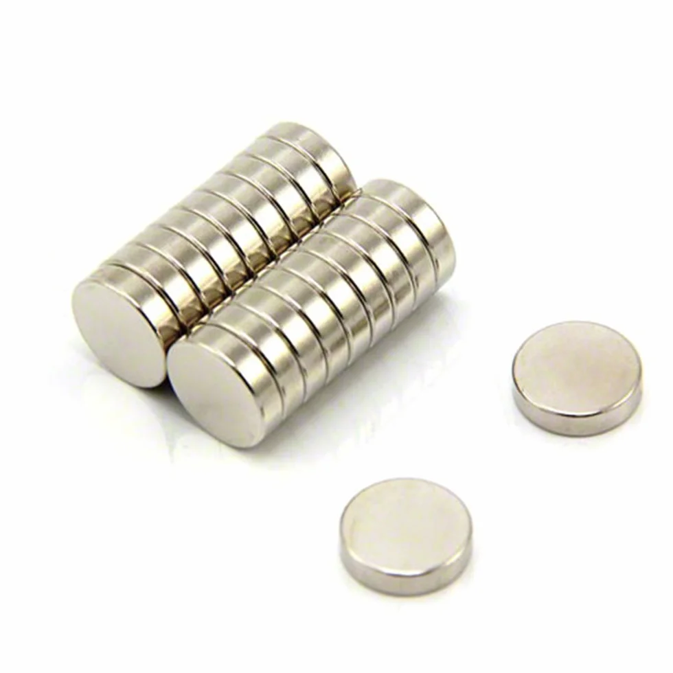 Magnes Expert 12 mm średnicy x 3 mm grubości N42 magnes neodymowy - 2,5 kg pociągnięcie (opakowanie 20 sztuk)