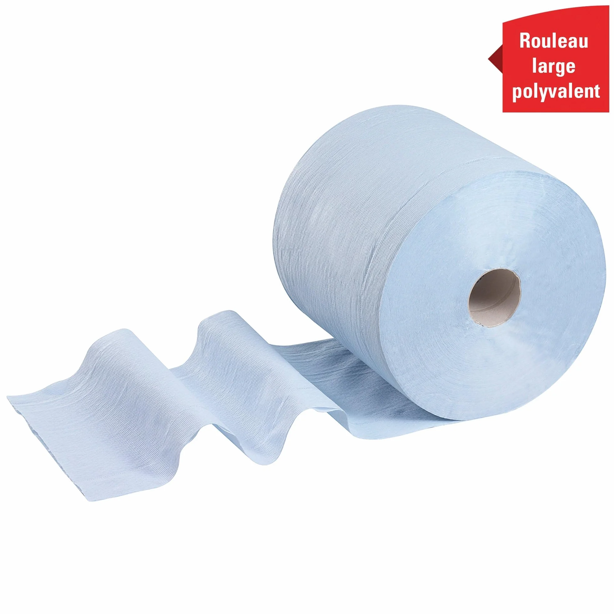 Rolka Jumbo z ręcznikami papierowymi do czyszczenia i prac konserwacyjnych WypAll 7300 L20, 2-warstwowy, niebieski (1 rolka x 500 arkuszy)