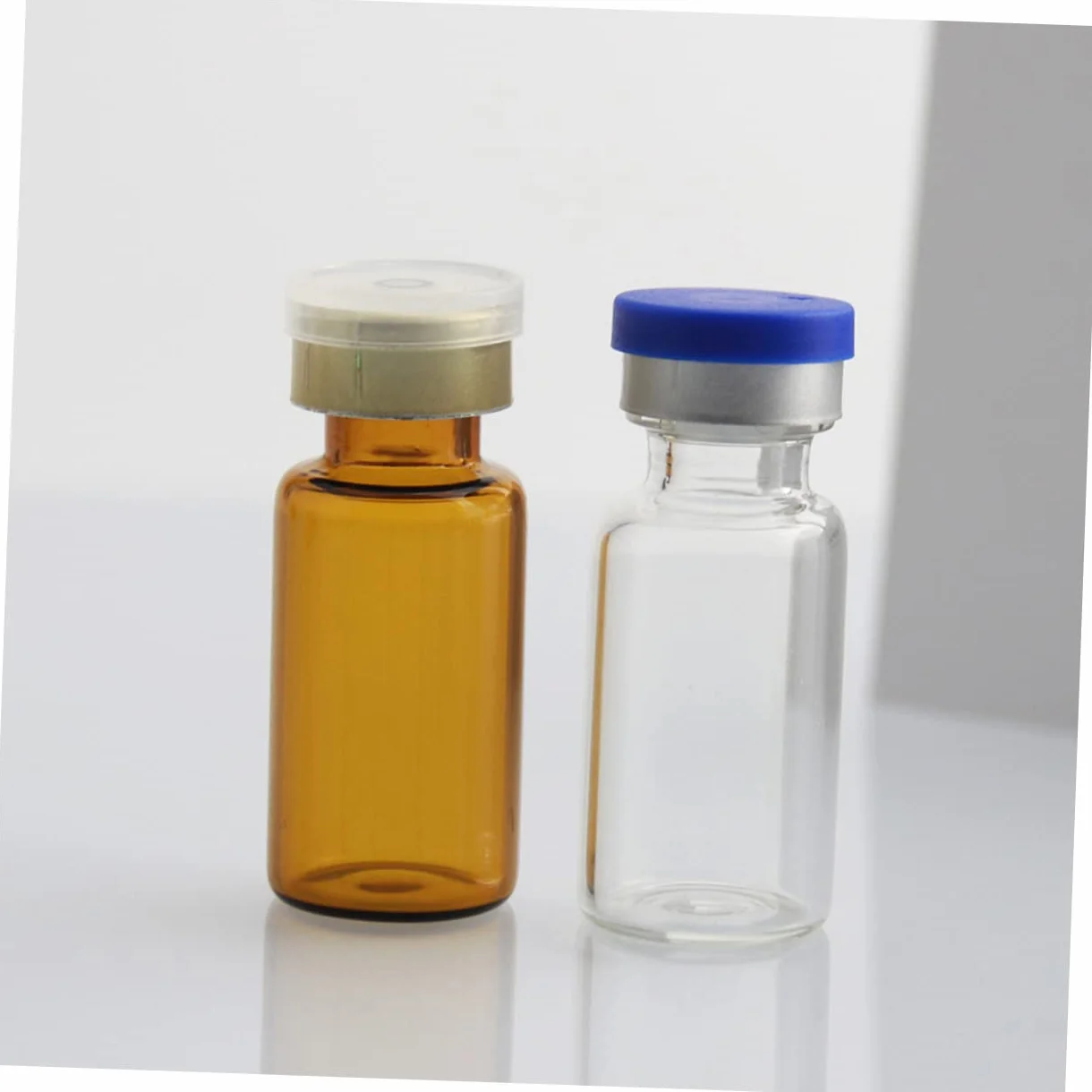 iplusmile Szklane Fiolki Z Silikonową Nakładką 3 Ml Mini Butelki Na Płyny Droer Fill Pojemniki Na Próbki Do Użytku Domowego