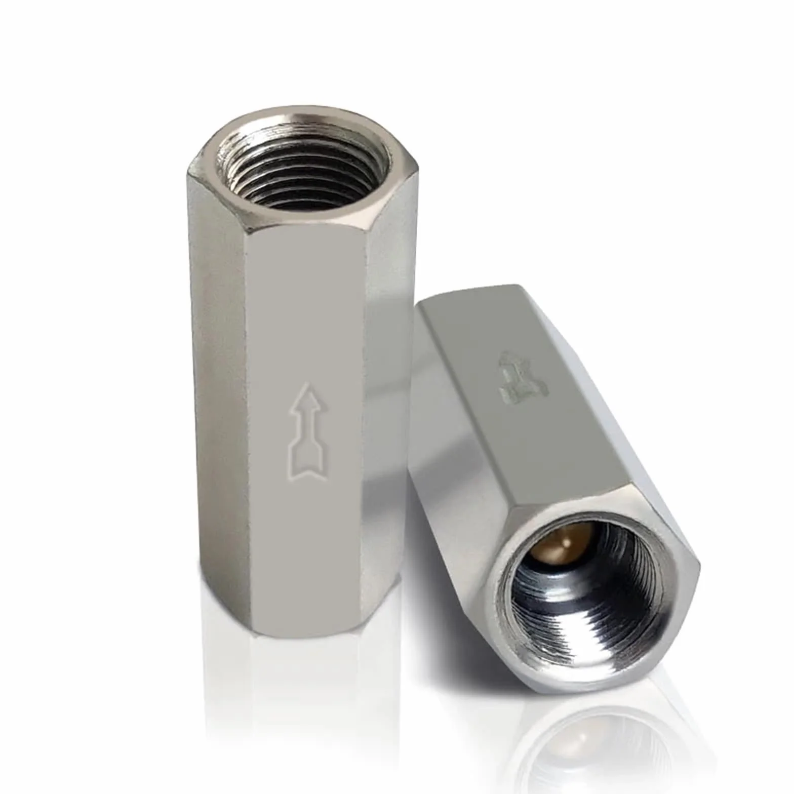 Zawór zwrotny powietrza mosiężny 6mm 8mm 10mm 1/4 OD wąż jednokierunkowy do sprężarki powietrza