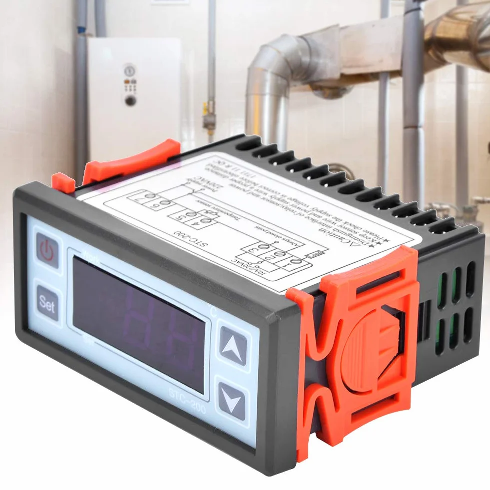 Regulator temperatury -200 Cyfrowy termostat, sterowanie mikrokomputerem, tryby chłodzenia i ogrzewania, -40 °C ~ 99 °C