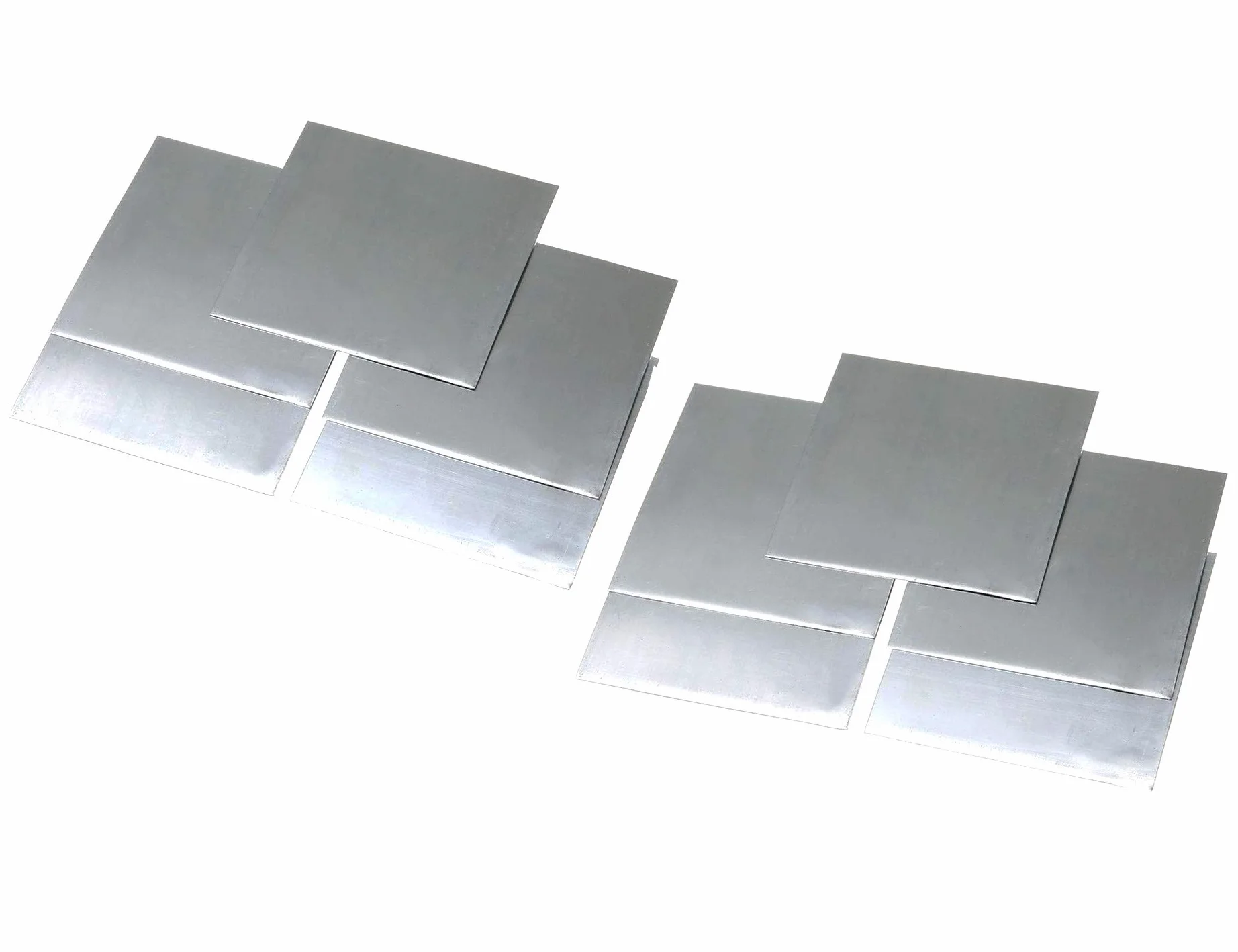 Blachy cynkowe 99,9% czystego cynku 10 sztuk 140 x 140 x 0,2 mm