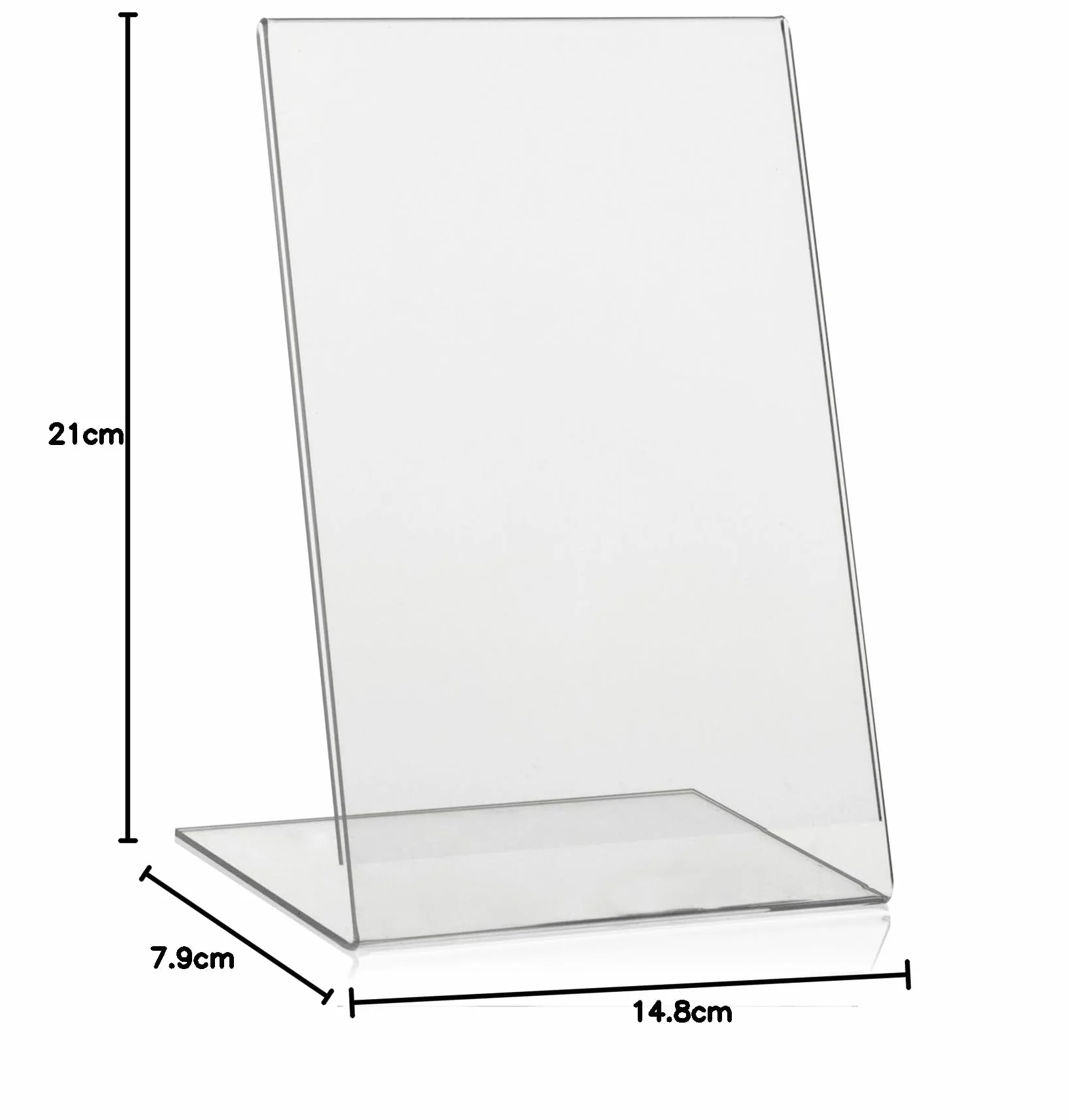 VITAdisplays® DIN A5 ekspozytor stołowy przezroczysty NE-370L