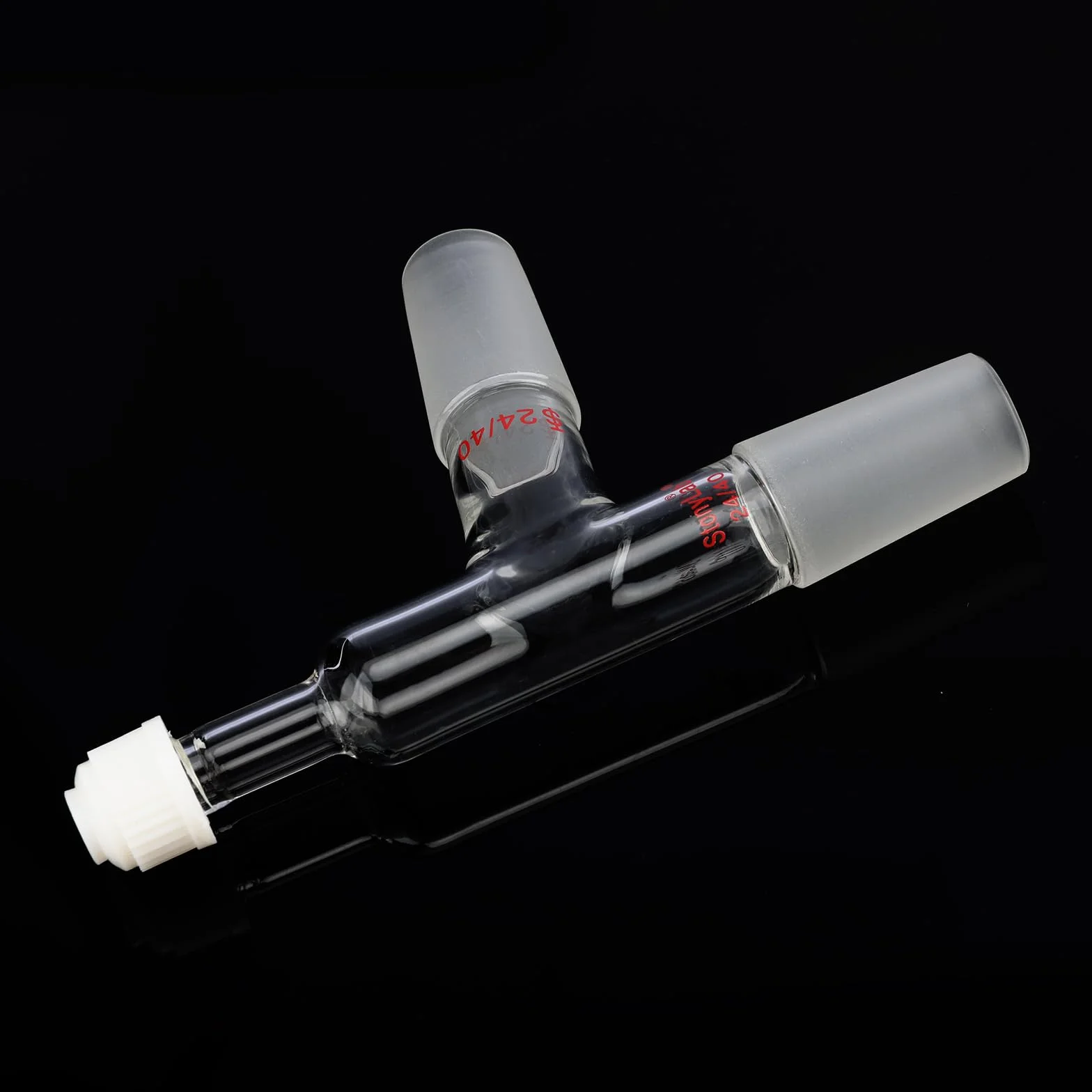 Adapter do termometru destylacyjnego 3-drożnego 24/40