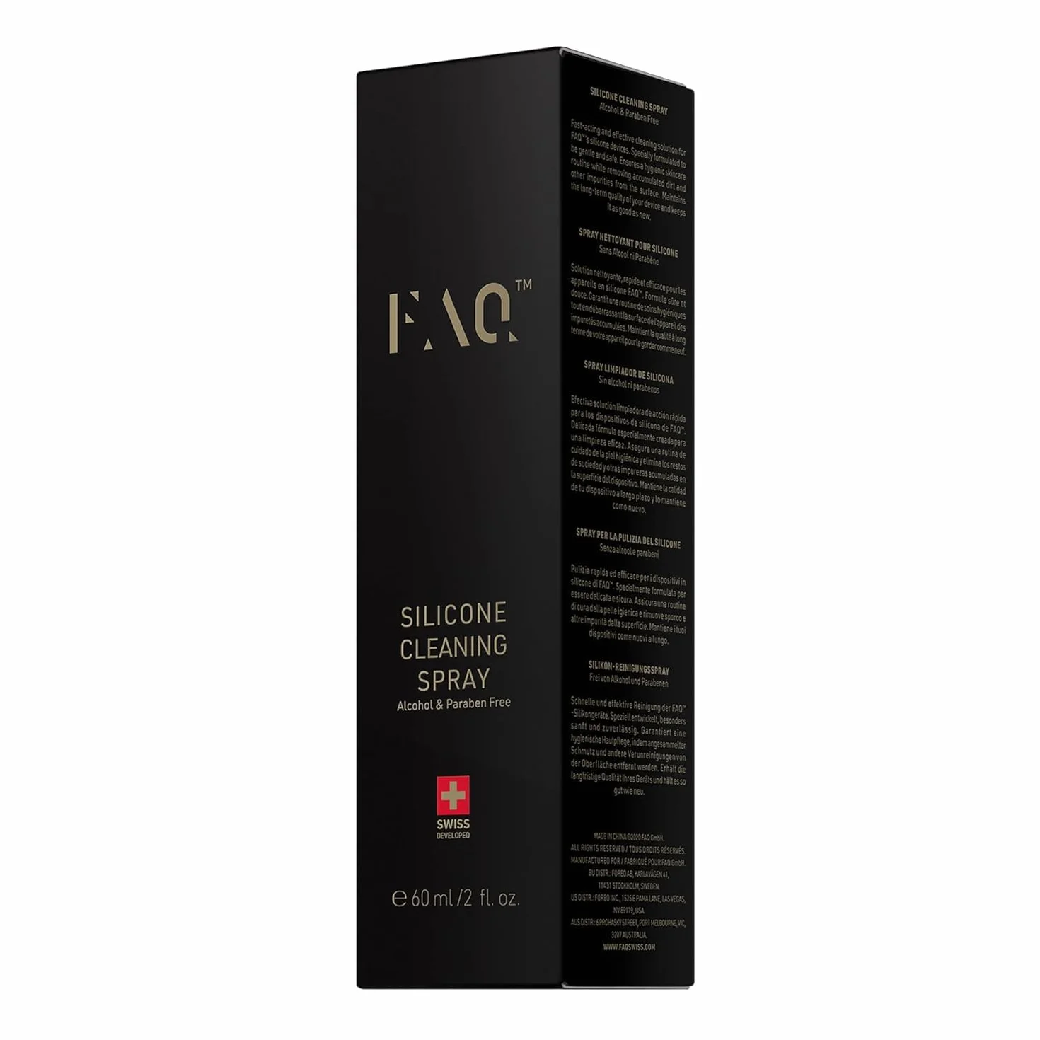 FAQ Silikonowy spray czyszczący 60 ml
