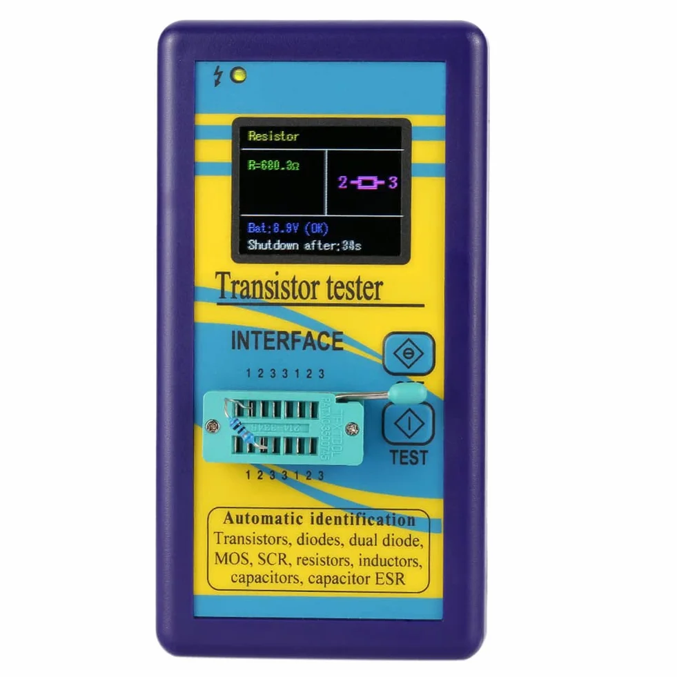 DollaTek M328 uniwersalny tester tranzystorowy ESR LCR miernik