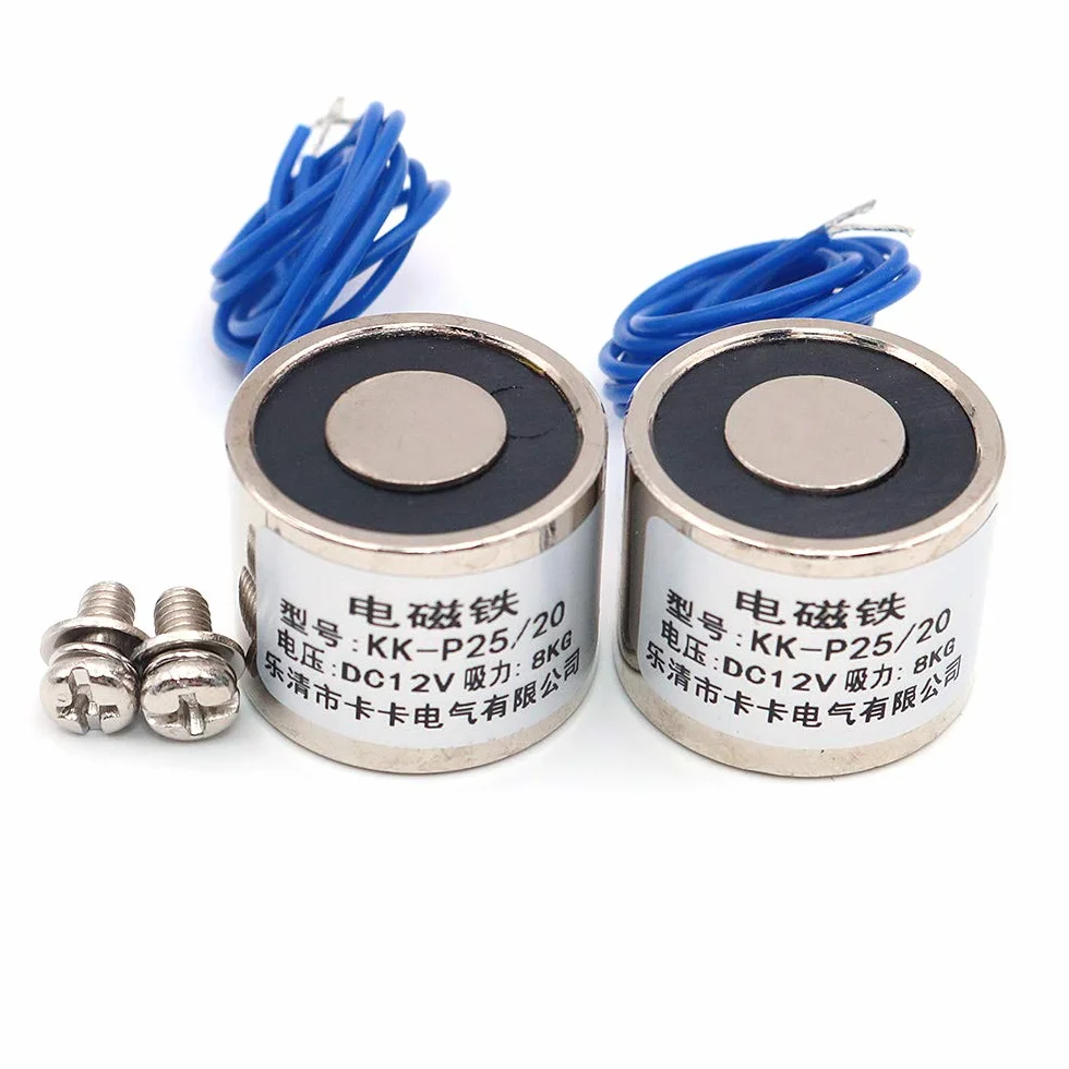 Namvo przyssawka elektromagnetyczna DC 12V KK-P25/20 8 kg magnes podnoszący