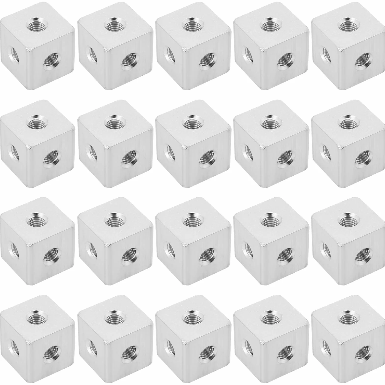 złącze sześcienne M3 profil aluminiowy blok mocujący 10x10x10mm