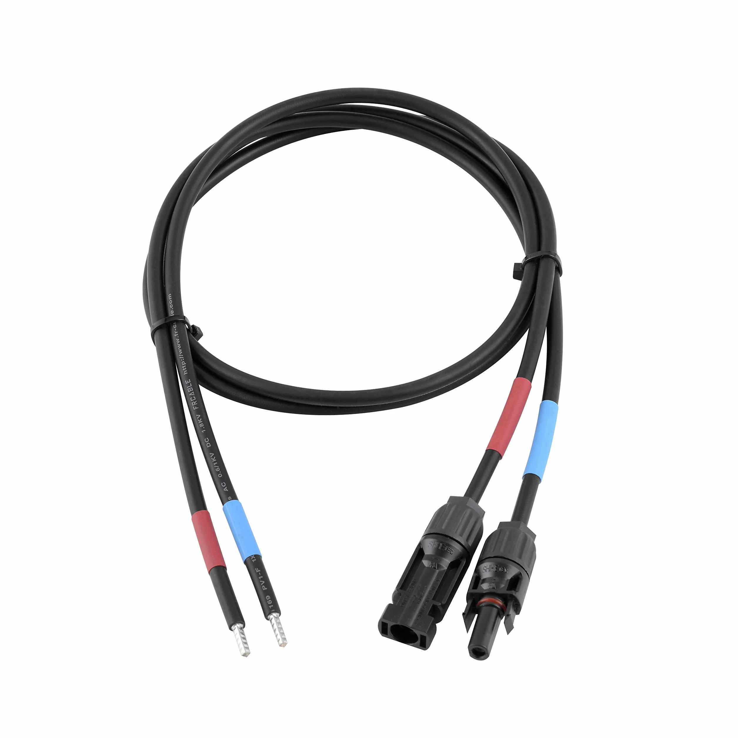enjoy solar Profesjonalny kabel połączeniowy 4 mm², moduł solarny do regulatora ładowania solarnego, kabel przyłączeniowy 1 m