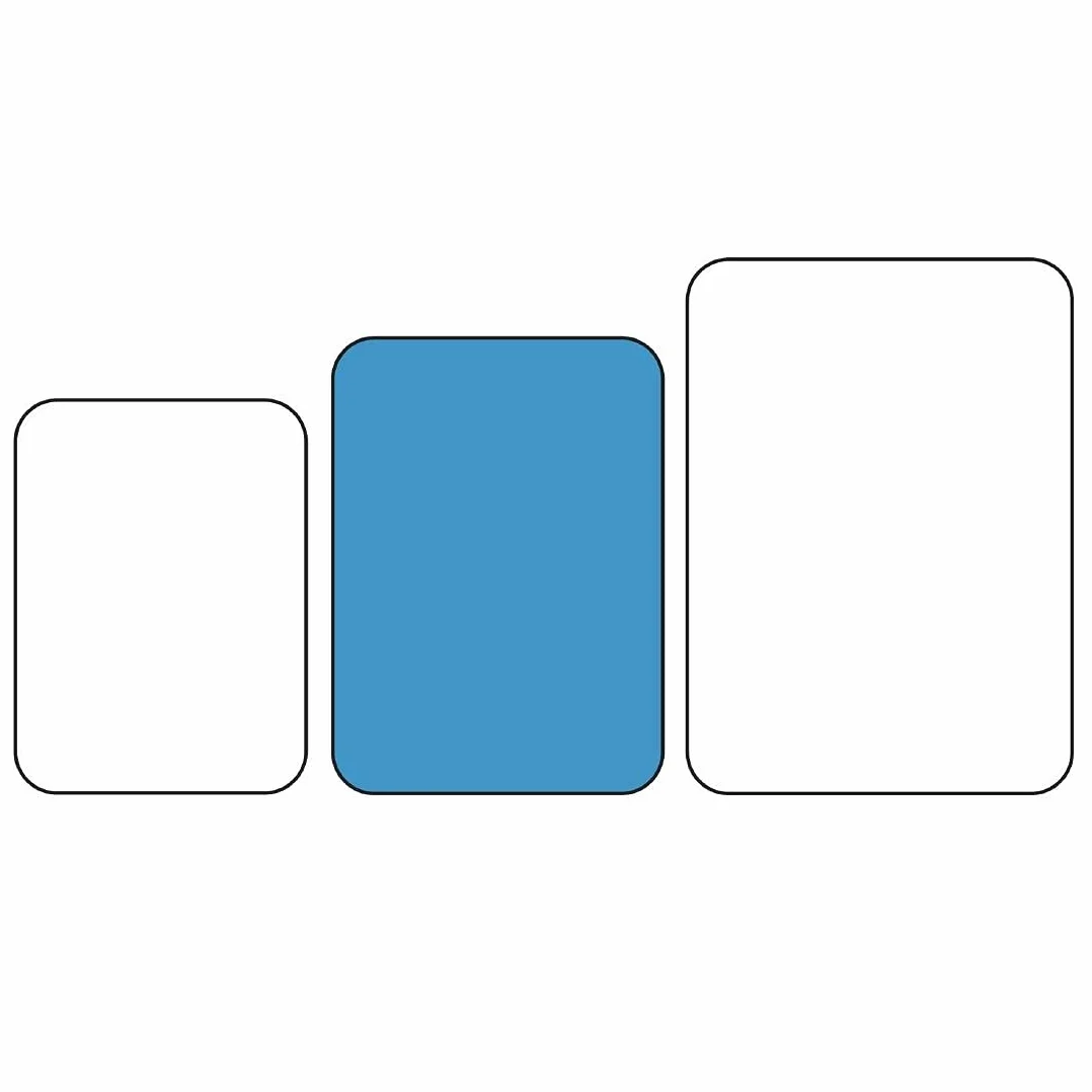 Kristallon Foodservice Tray Black – 305 x 415 mm