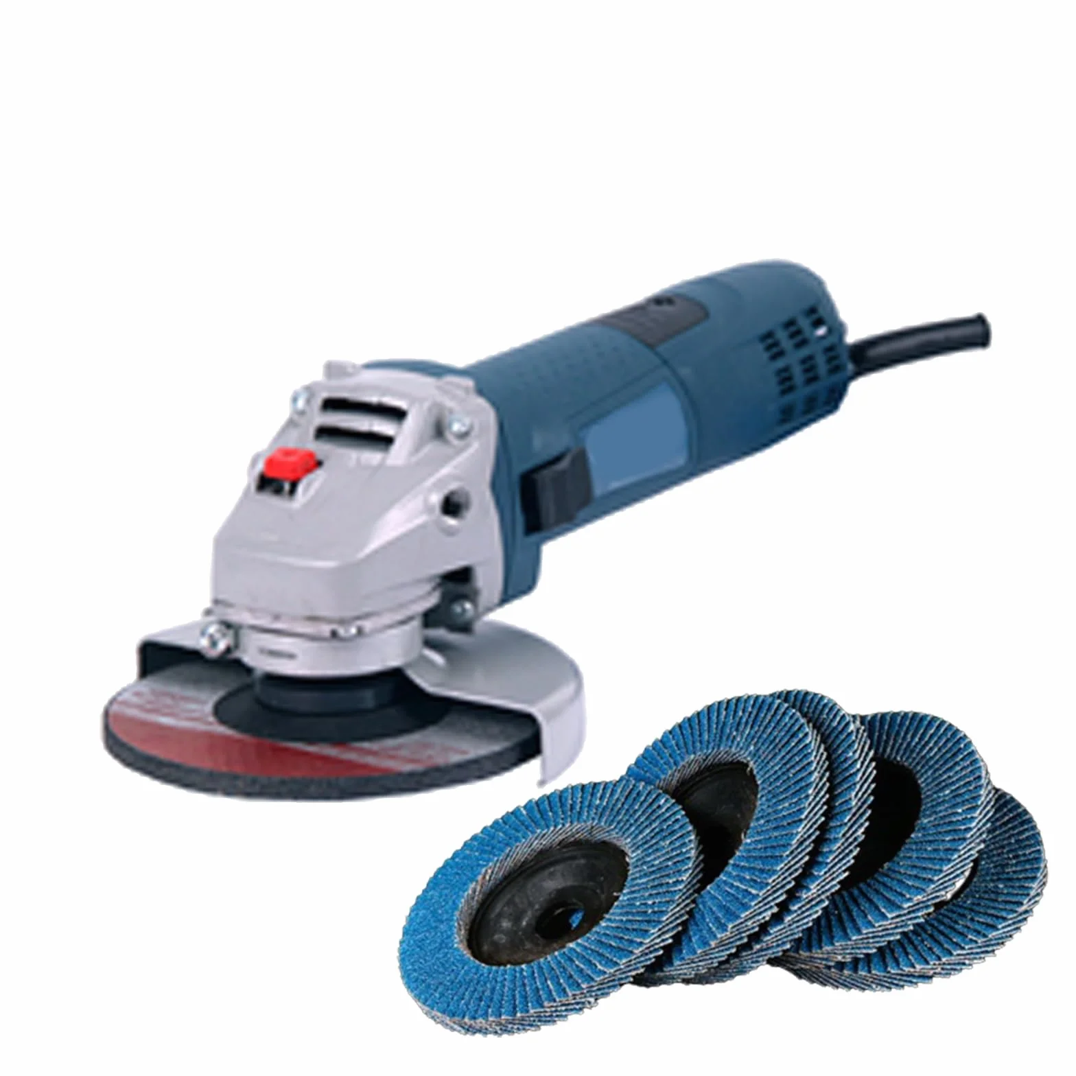 12 sztuk krążków wachlarzowych, ściernych, ściernych, 75 mm, ziarnistość 120, tarcza lamelowa, do metalu, stali, drewna, tarcza szlifierska, mop szlifierski, płyta do szlifowania, kolor niebieski
