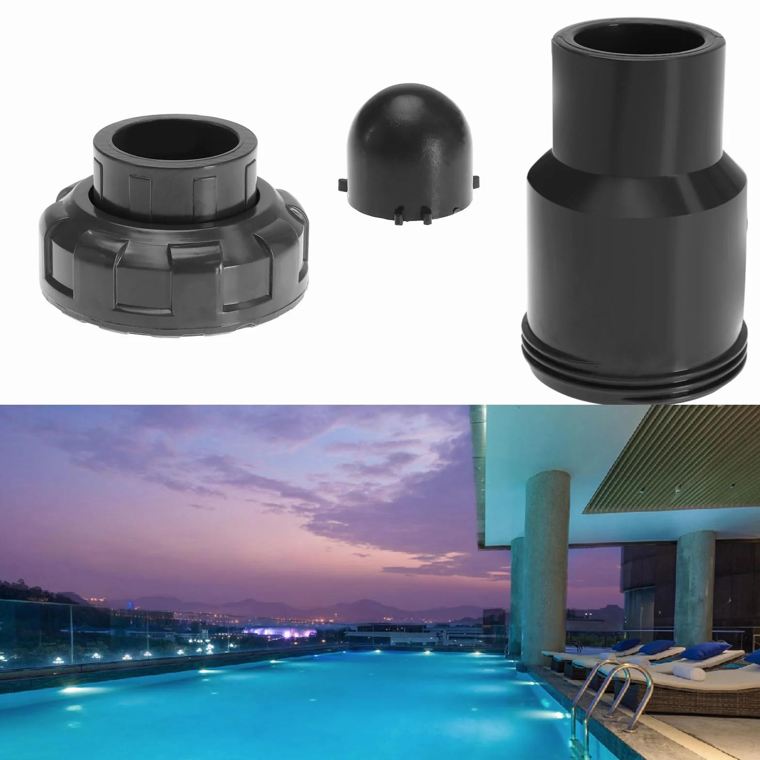 2 szt. 32 mm zawór zwrotny wewnętrzny zawór zwrotny zawór zwrotny zawór zwrotny rura wodna akcesoria do przepływu zwrotnego PVC szary