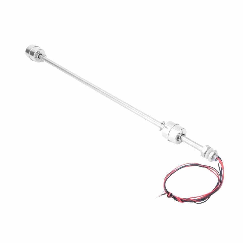 Focket Czujnik poziomu cieczy DC 0-110 V stal nierdzewna podwójny pływak 400 mm