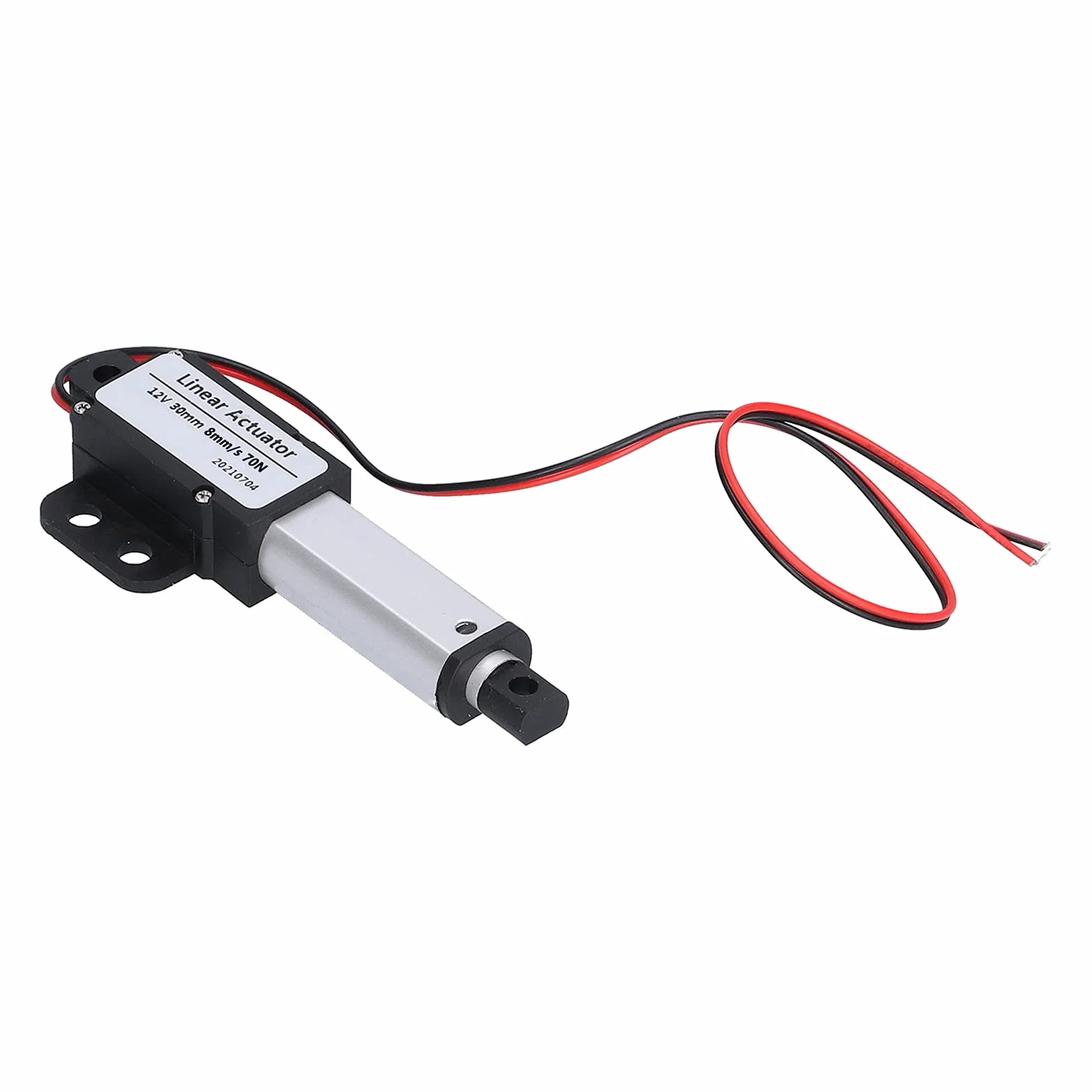 Siłownik Liniowy DC 12V 30mm Skok 8mm/s 70N Śruba Typu T Mini Elektryczny