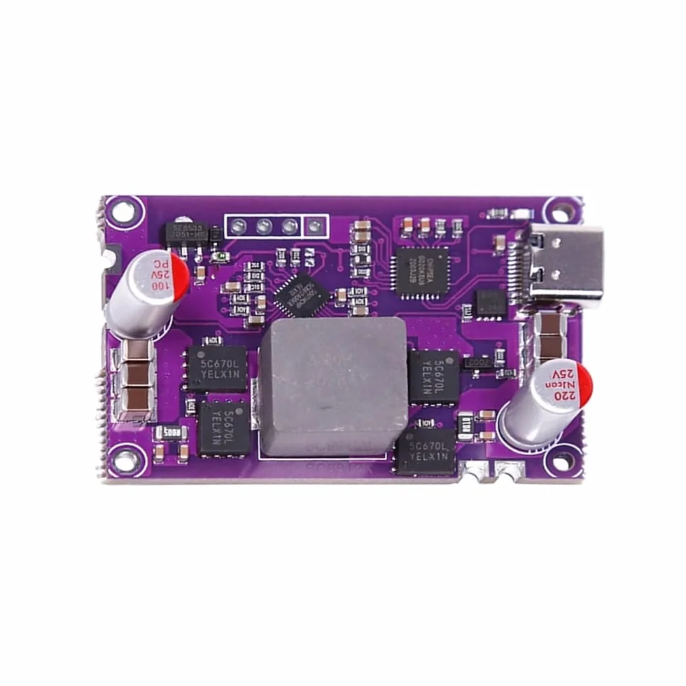 Moduł szybkiego ładowania PD, wysoka wydajność, 120 W, dwudrożny moduł szybkiego ładowania PD, dwukierunkowy moduł buck-boost do ładowarki do 4s 12 V-16,8 V akumulator litowy
