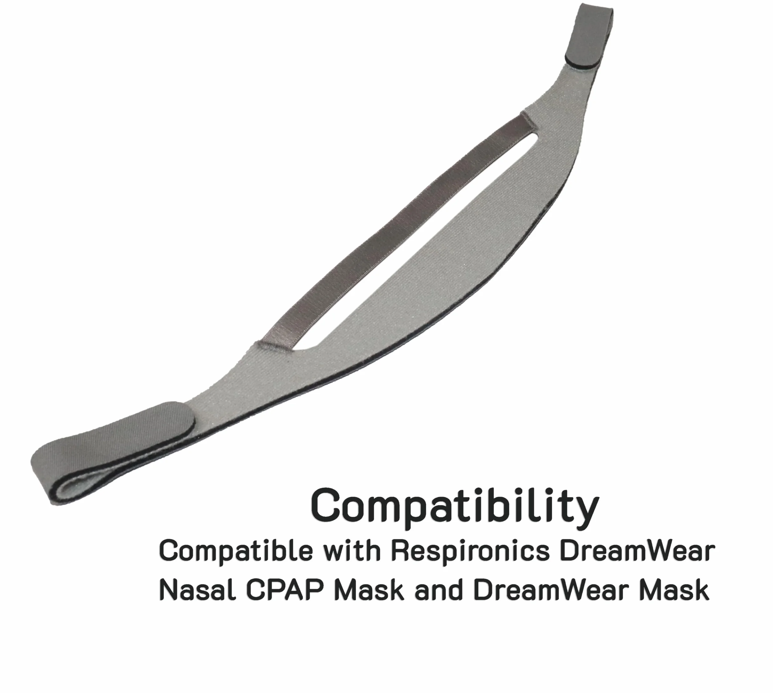 Zestaw 2 zamiennych pasków nagłowia kompatybilny z maską nosową CPAP DreamWear Philips Respironics