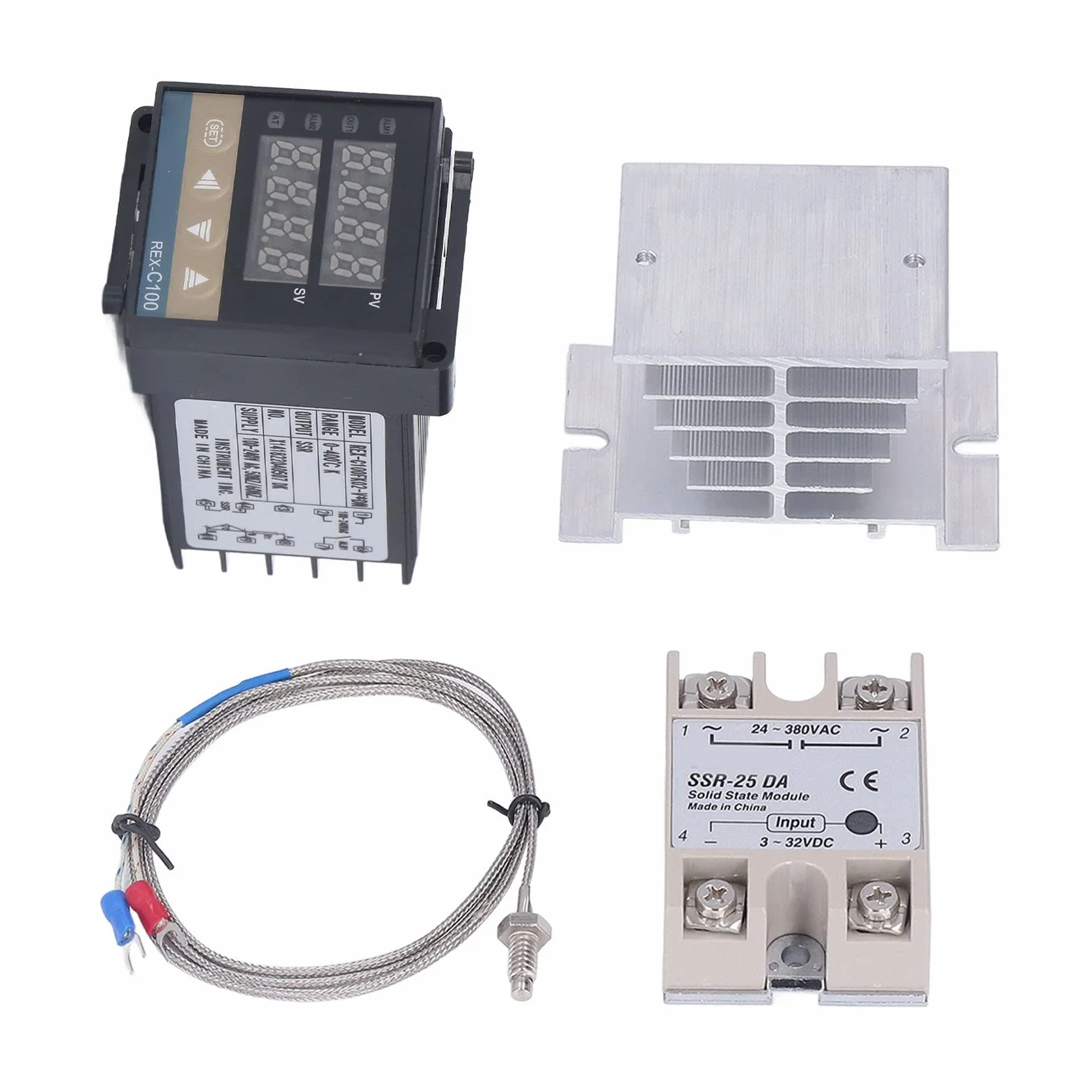 Regulator PID REX C100 Kontroler Temperatury 0–400℃ Cyfrowy