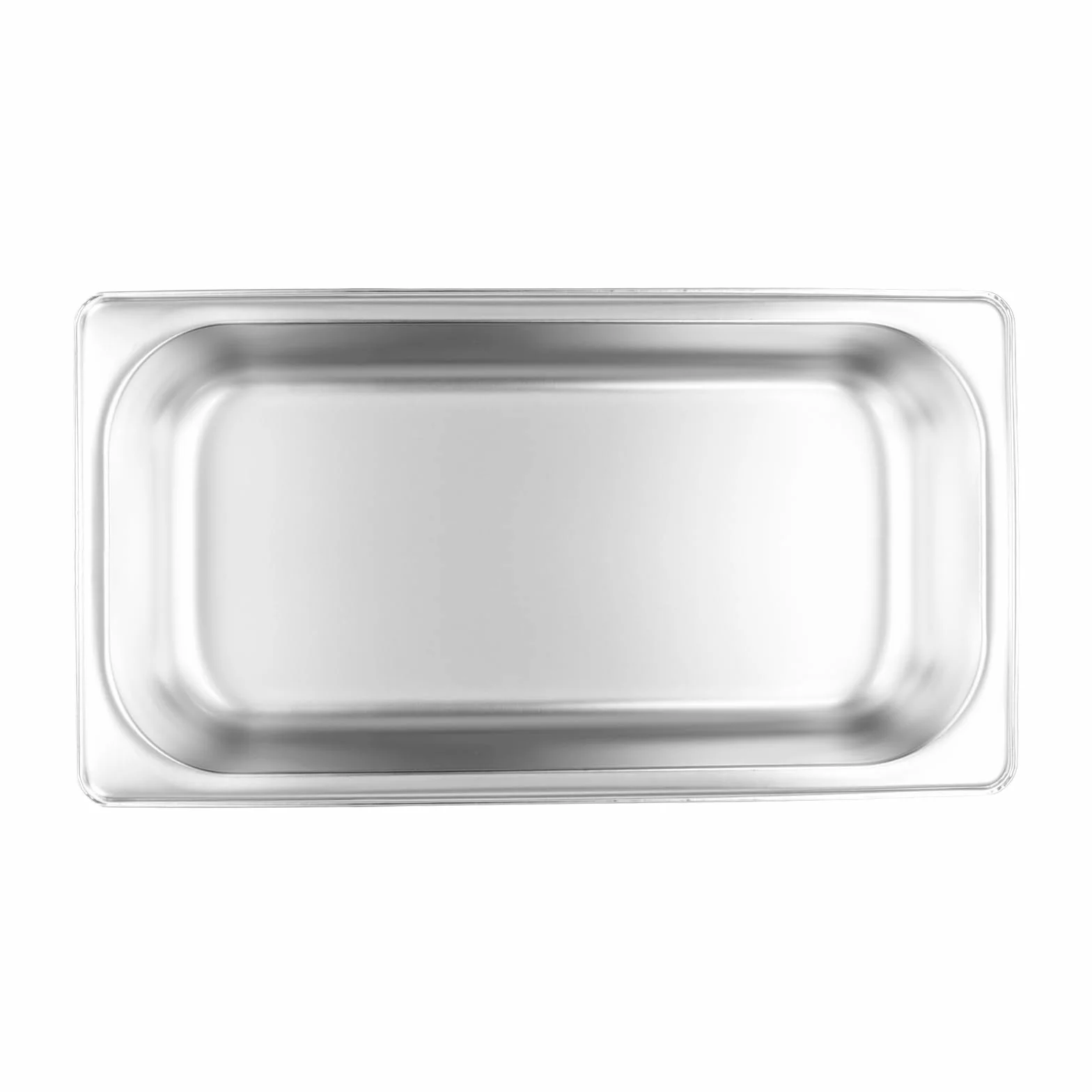Zestaw misek panierowych ze stali nierdzewnej 1/3 pojemniki 6,5 cm