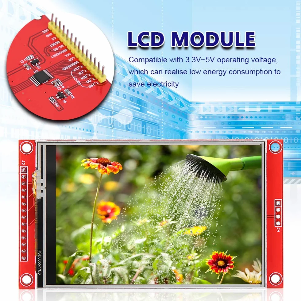 TFT-Touchscreen-Display LCD-Modul ILI9488 HD 480x320 3,5 Zoll mit Touch Pen