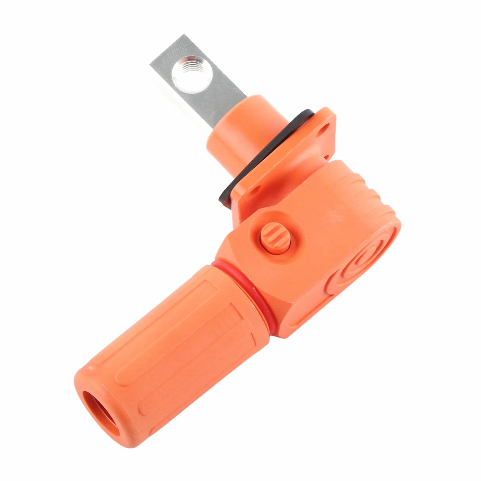 Złącze Zasilania Akumulatorowego Wysoka wydajność M8 Wysoki Prąd 1000 V DC Wodoodporne Złącze Zasilania Akumulatora dla 16-25 Mm (ORANGE)