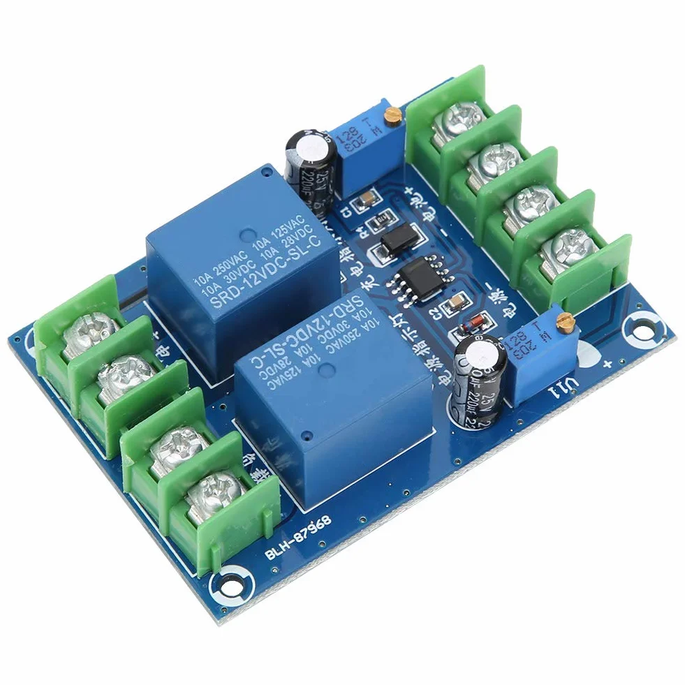 DC 12V 10A Moduł Automatycznego Przełączania Zasilania Moduł Przełączania Akumulatora Zapasowego Zasilanie Awaryjne Kontroler ładowania Moduł Zasilania, Moduł Przełączania
