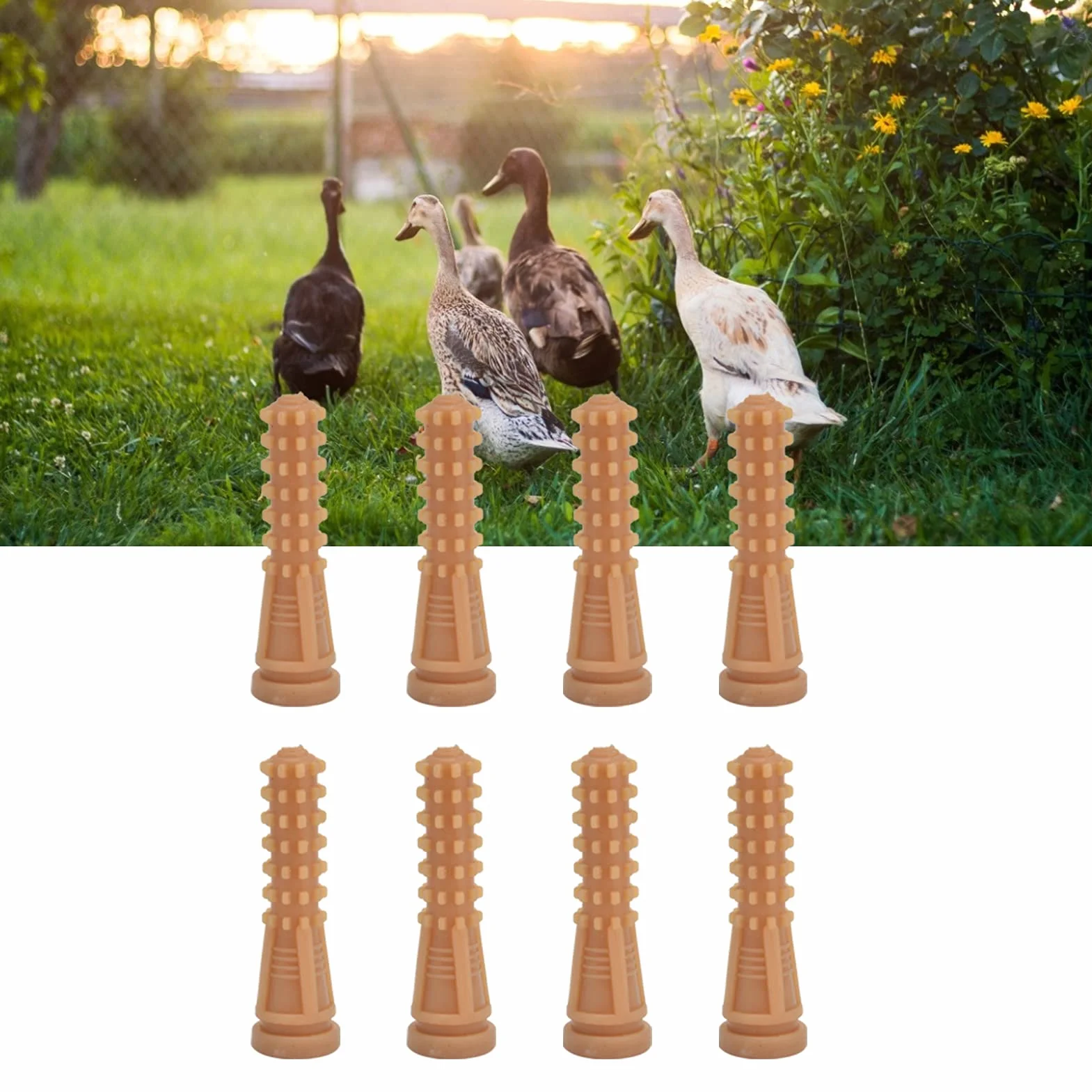 50 sztuk pióro skubanie palce gumowe skubanie kurczaka Picker piłokształtny drób pióro skubanie Picker Stick elastyczne palce wymiana(Yellow)