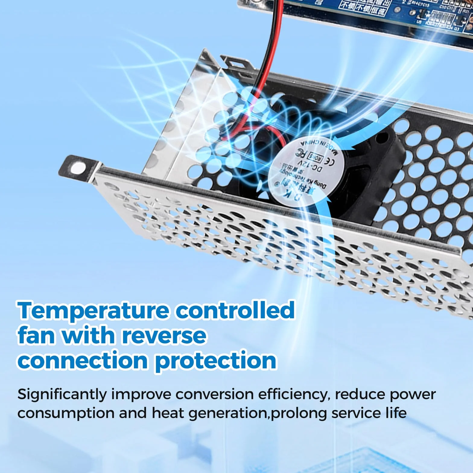 Regulowany Boost Converter DC-DC 500W 20A moduł zasilający z ochroną przed odwrotną polaryzacją