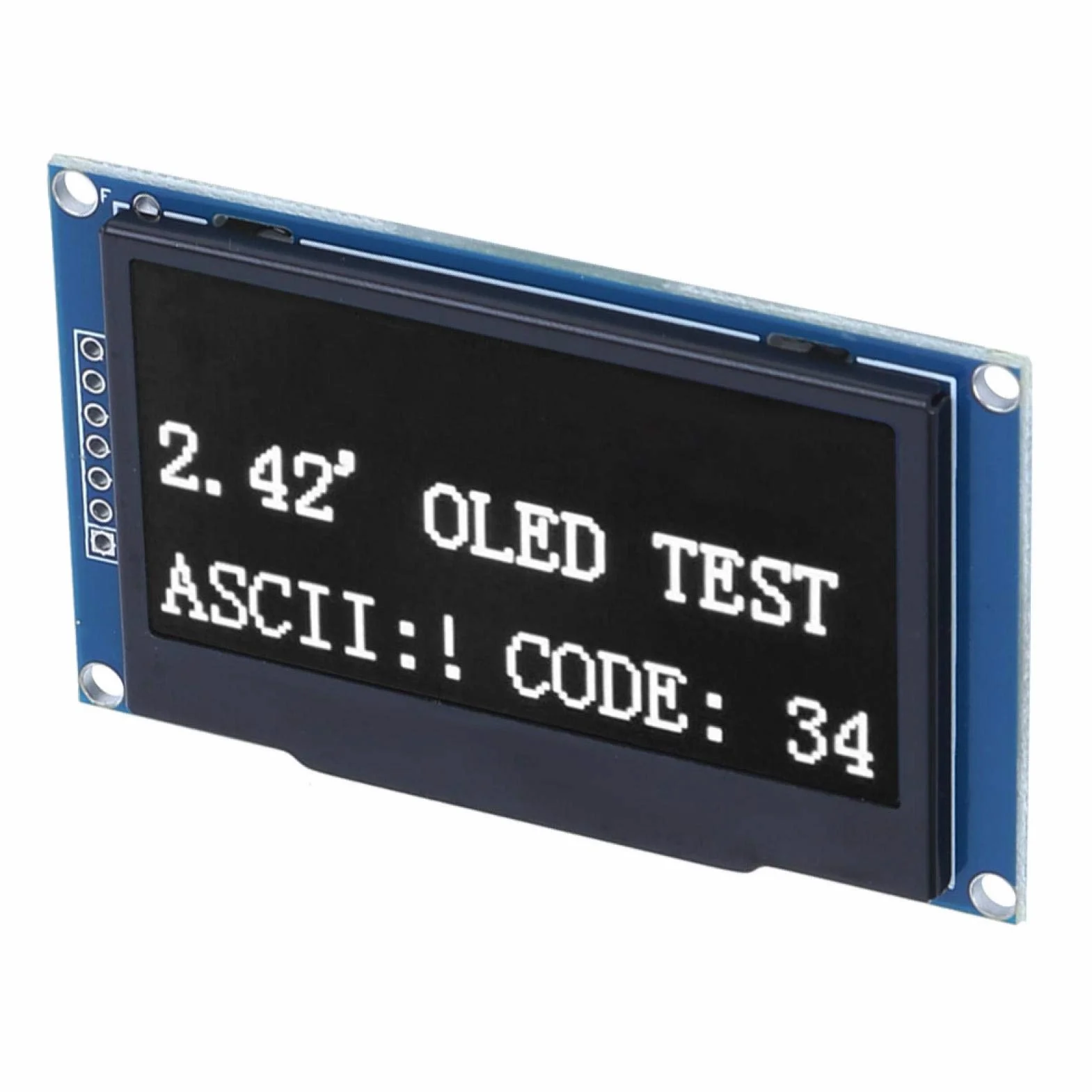 FTVOGUE 2.42 Moduł wyświetlacza OLED SSD1309 napęd ciekłokrystaliczny ekran