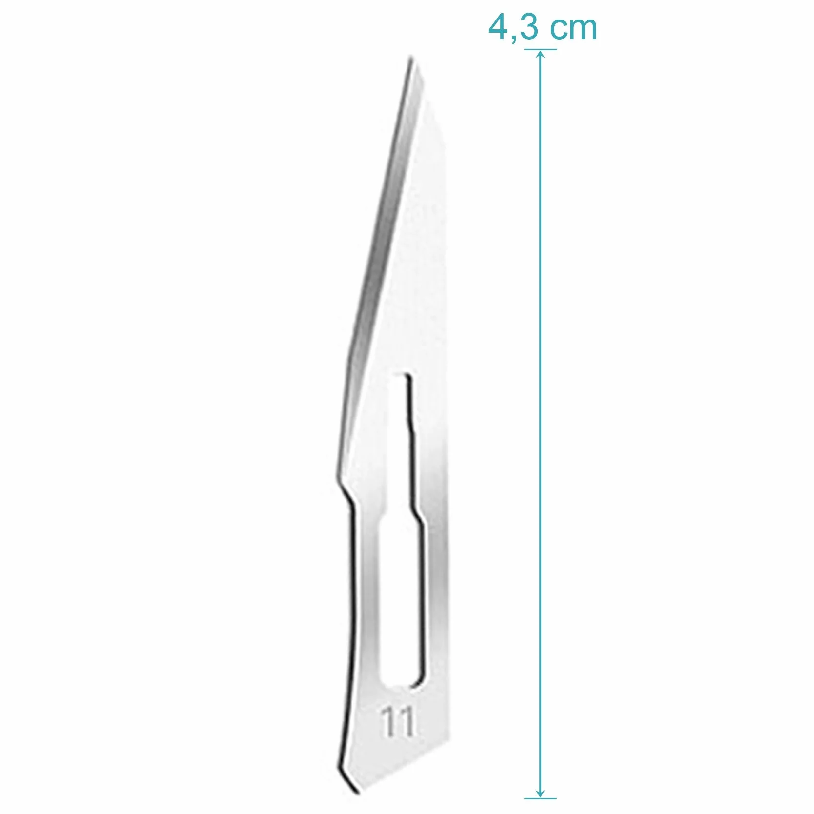 May Zestaw 10 sztuk ostrzy skalpelowych figurka 3w1 6 wersji uchwyt 13 cm stal nierdzewna
