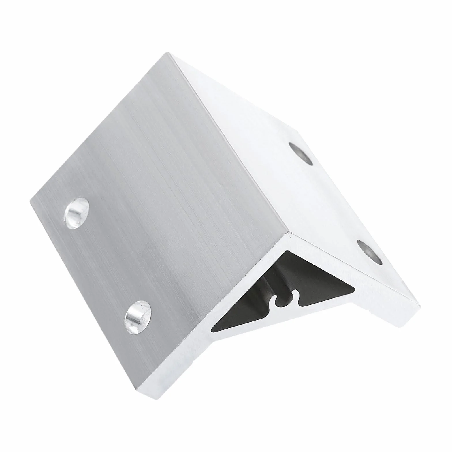 QUARKZMAN kątownik 90° aluminiowy profil kątowy wspornik łącznik 8080 srebrny