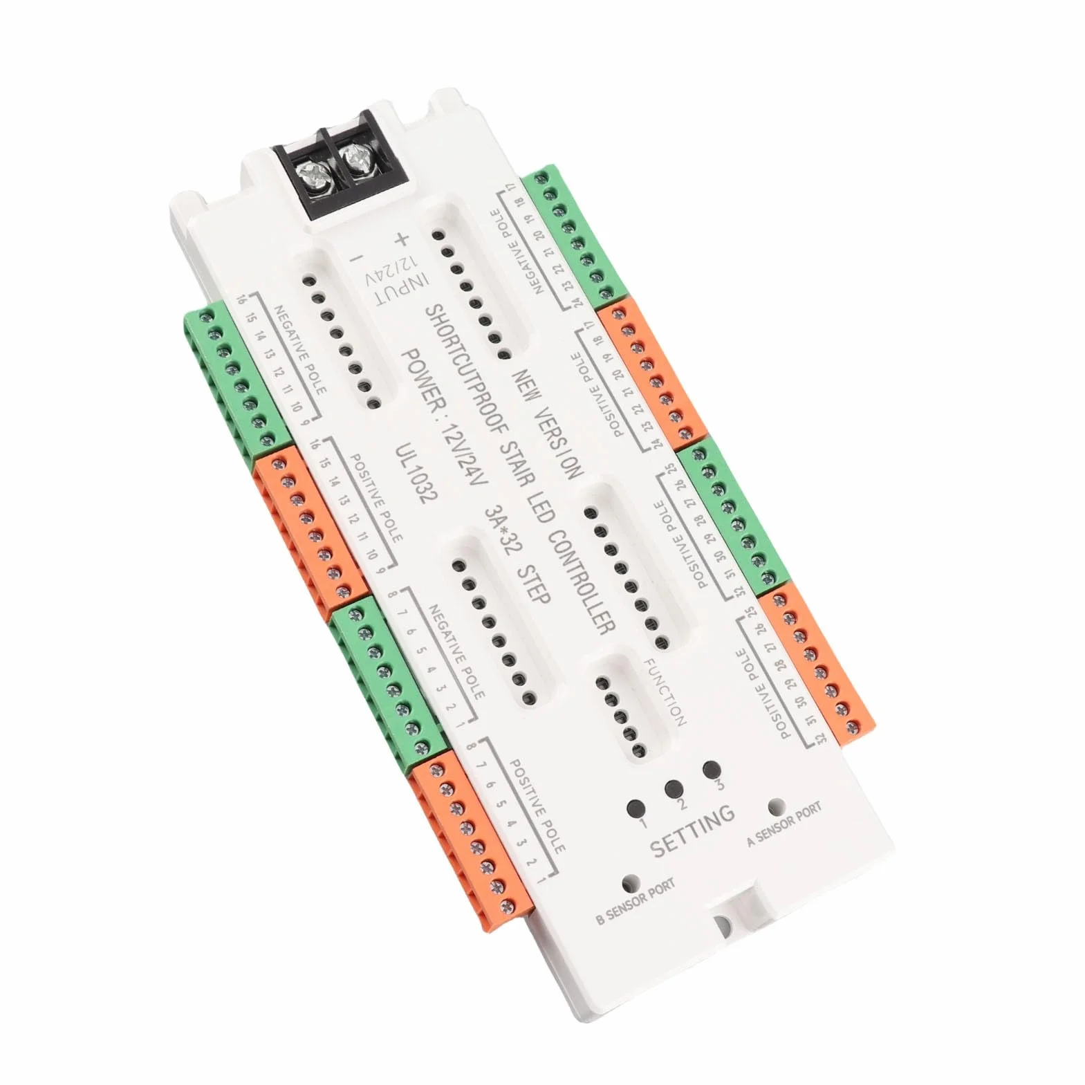 Keenso Czujnik Ruchu Schodowa Kontroler Safe DC12V 24V ABS