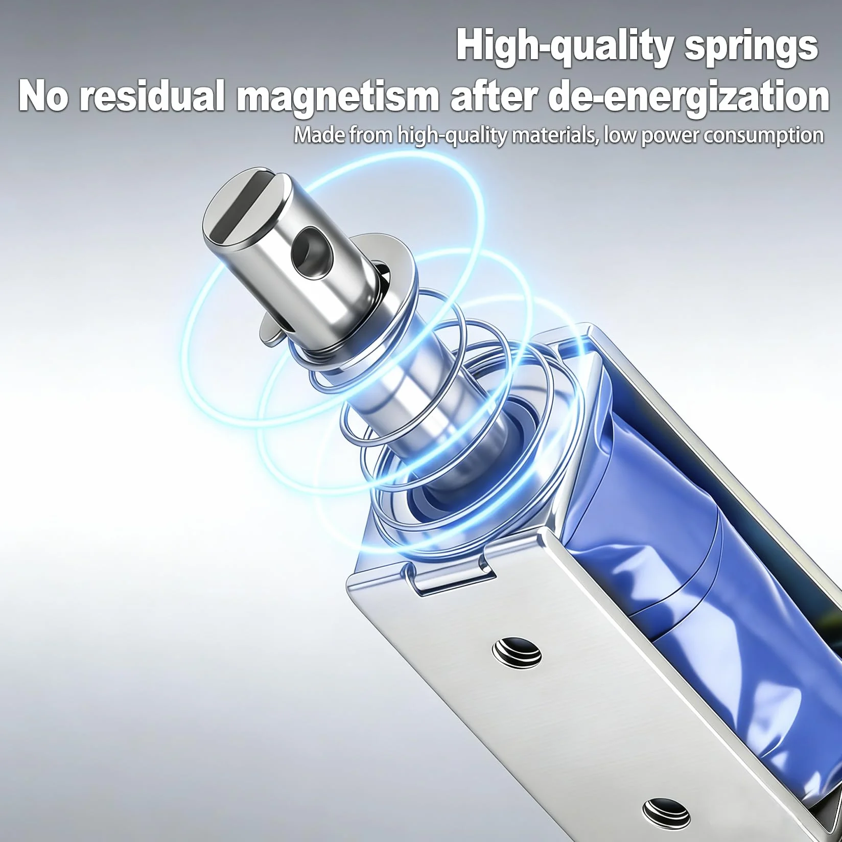 Heschen Magnes elektromagnetyczny, HS-0530B, DC24V, 5N, skok 10 mm, typ Push Pull, otwarta rama