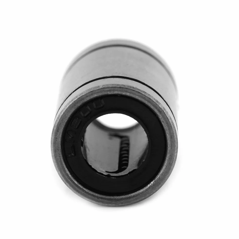 10 szt. LM8UU 8 mm Tuleja łożyska kulkowe liniowe podwójne uszczelnione łożysko kulkowe do projektów wałków / prętów 8 mm zastosowanie do drukarek 3D