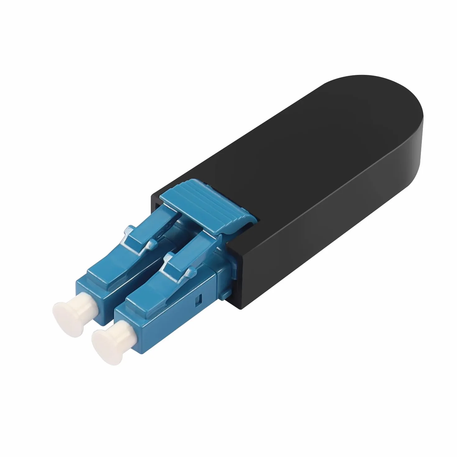 QIANRENON LC jednomodowy adapter światłowodowy typu loop back SM 9/125μm LC/UPC Patchcord Looper sprzęgło Duplex wtyczka testowa do sieci i testu kabli