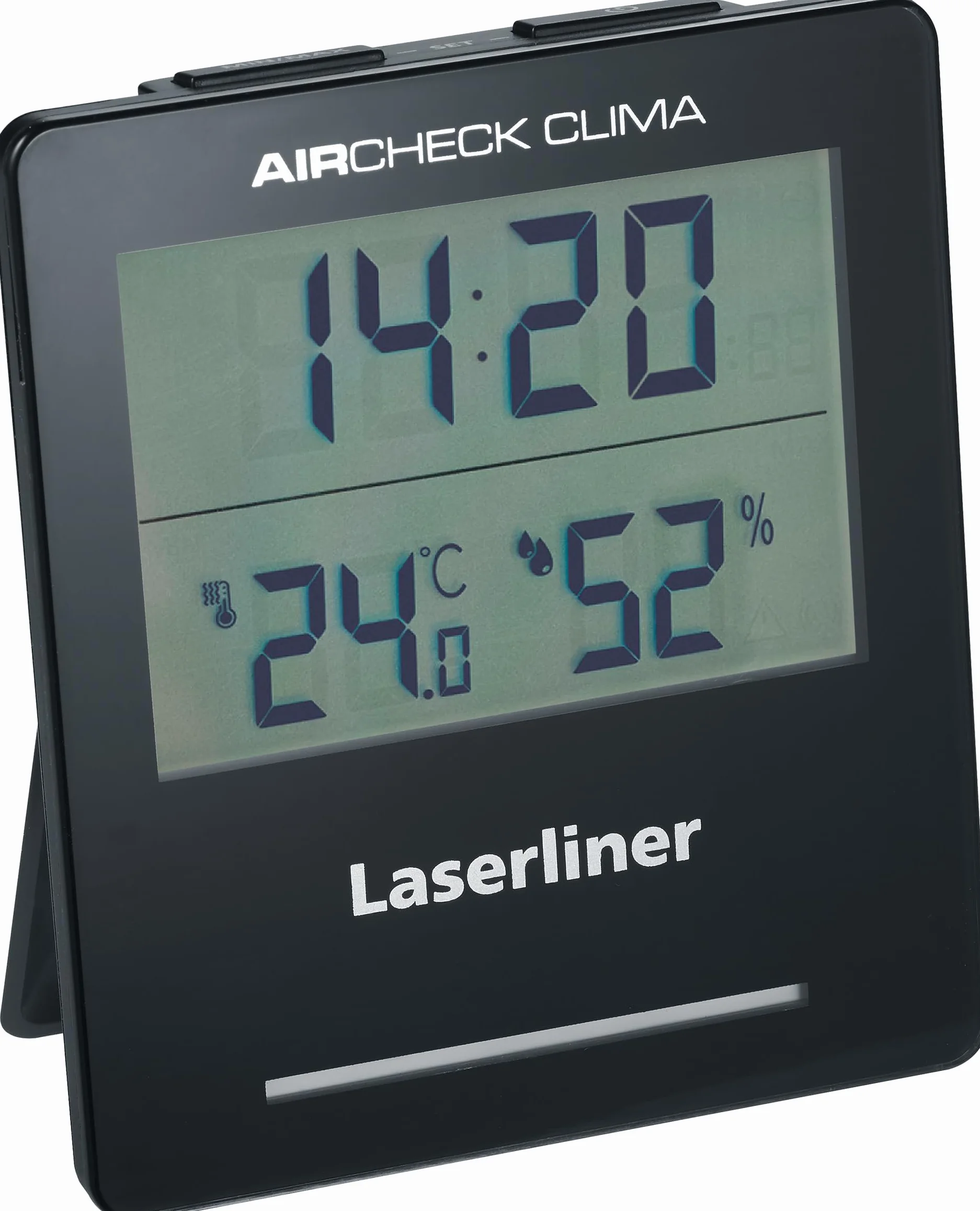 Umarex Laserline AirCheck Clima (precyzyjnie ustala temperaturę otoczenia i względną wilgotność powietrza, zapisuje minimalne i maksymalne wartości klimatyczne) 082.431A