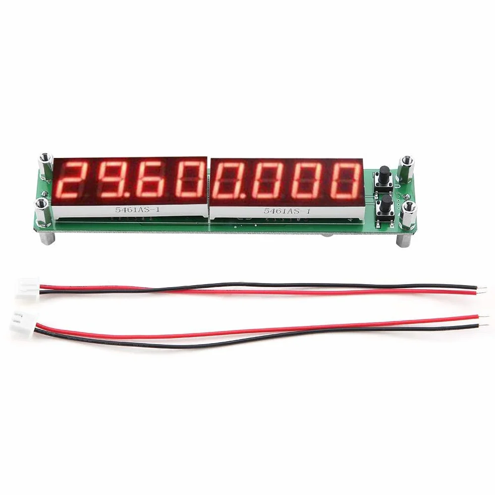 PLJ-8LED-H RF licznik częstotliwości Cymometr moduł tester 0,1~1000 MHz (podświetlana czcionka czerwona)