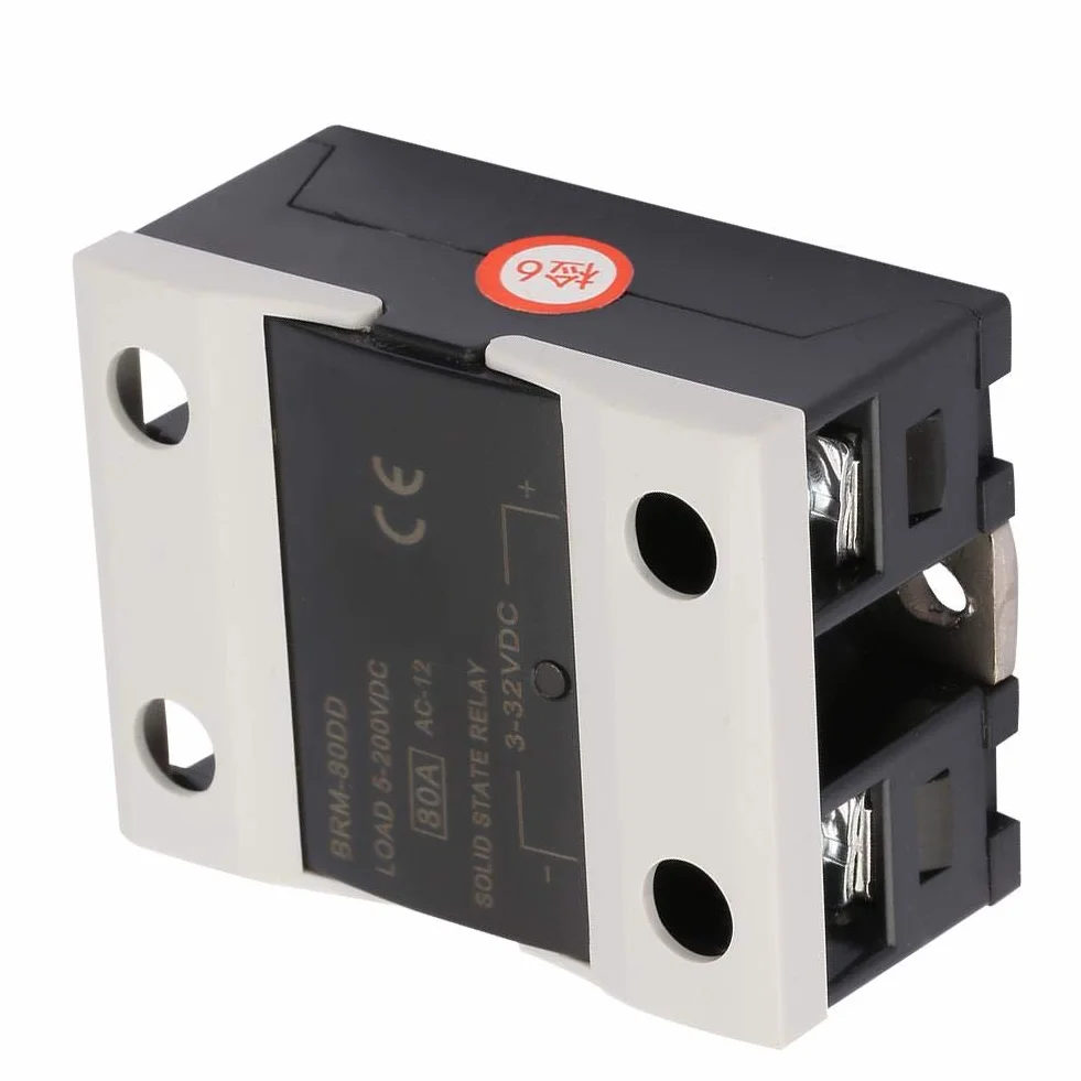 Przekaźnik półprzewodnikowy DC 3-32 V SSR BRM-80DD sterowanie DC