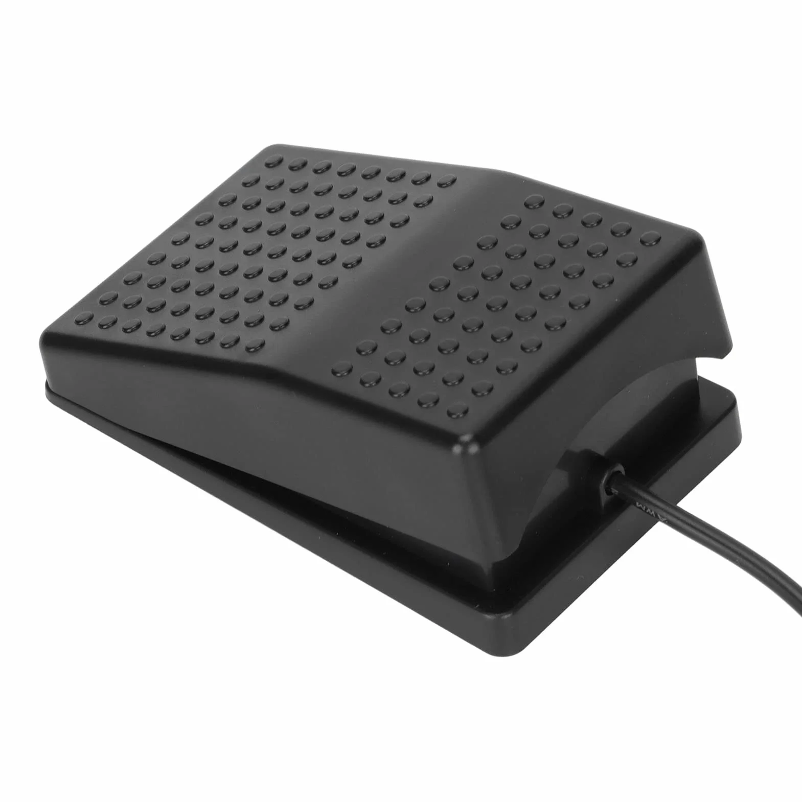 Pedał Przełącznika Nożnego USB, Wielofunkcyjny Programowalny Pedał o Wysokiej Czułości Pojedynczy Pedał Przełącznika Nożnego z Kablem 2 M do Fotobudki do Gier Komputerowych