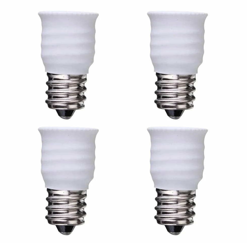 4 sztuki konwerter adapter oprawki E12 na E14 do lamp LED (E12 na E14)