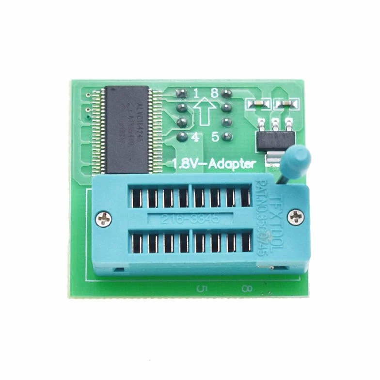 CH341A USB programator do serii 24 25 z konwerterem 1,8 V i klipsem SOP8