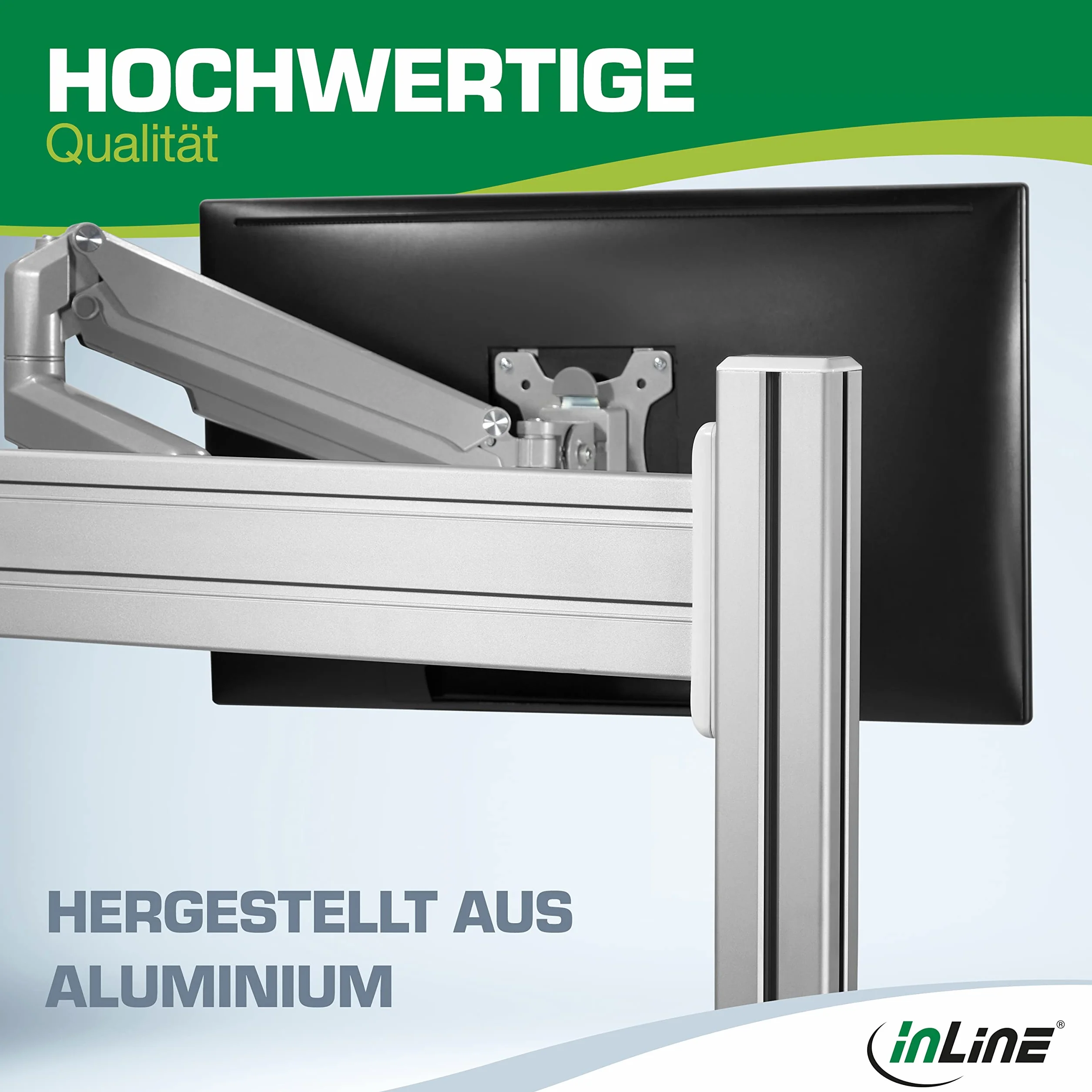 InLine® Półka Slatwall mała, biała