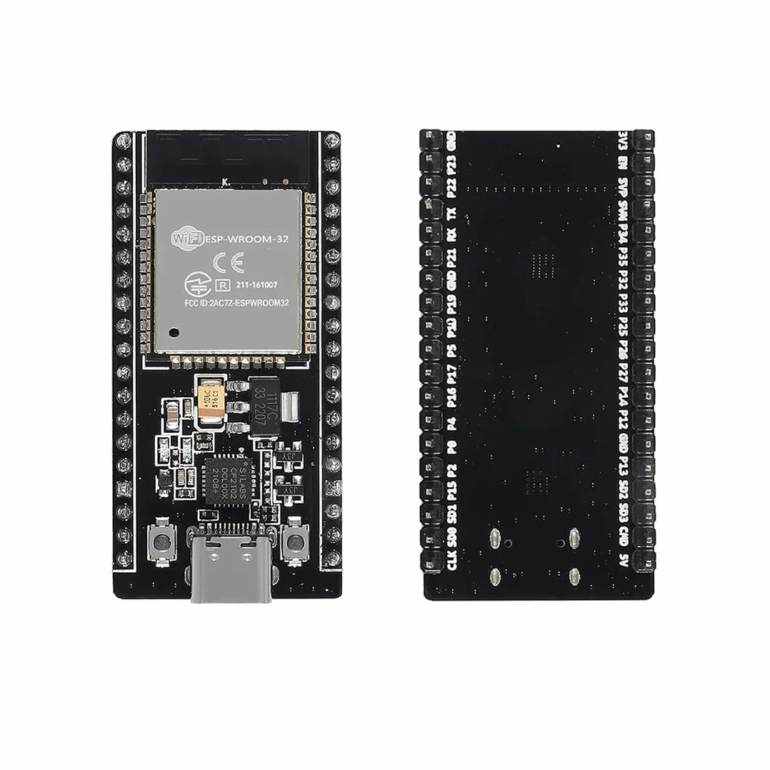 Hailege 3 szt. ESP-32 ESP32 CP2012 USB C WiFi + Bluetooth Dual Core 38-pinowy interfejs typu C ESP32-DevKitC-32 moduł planszy rozwojowej STA/AP/STA + AP
