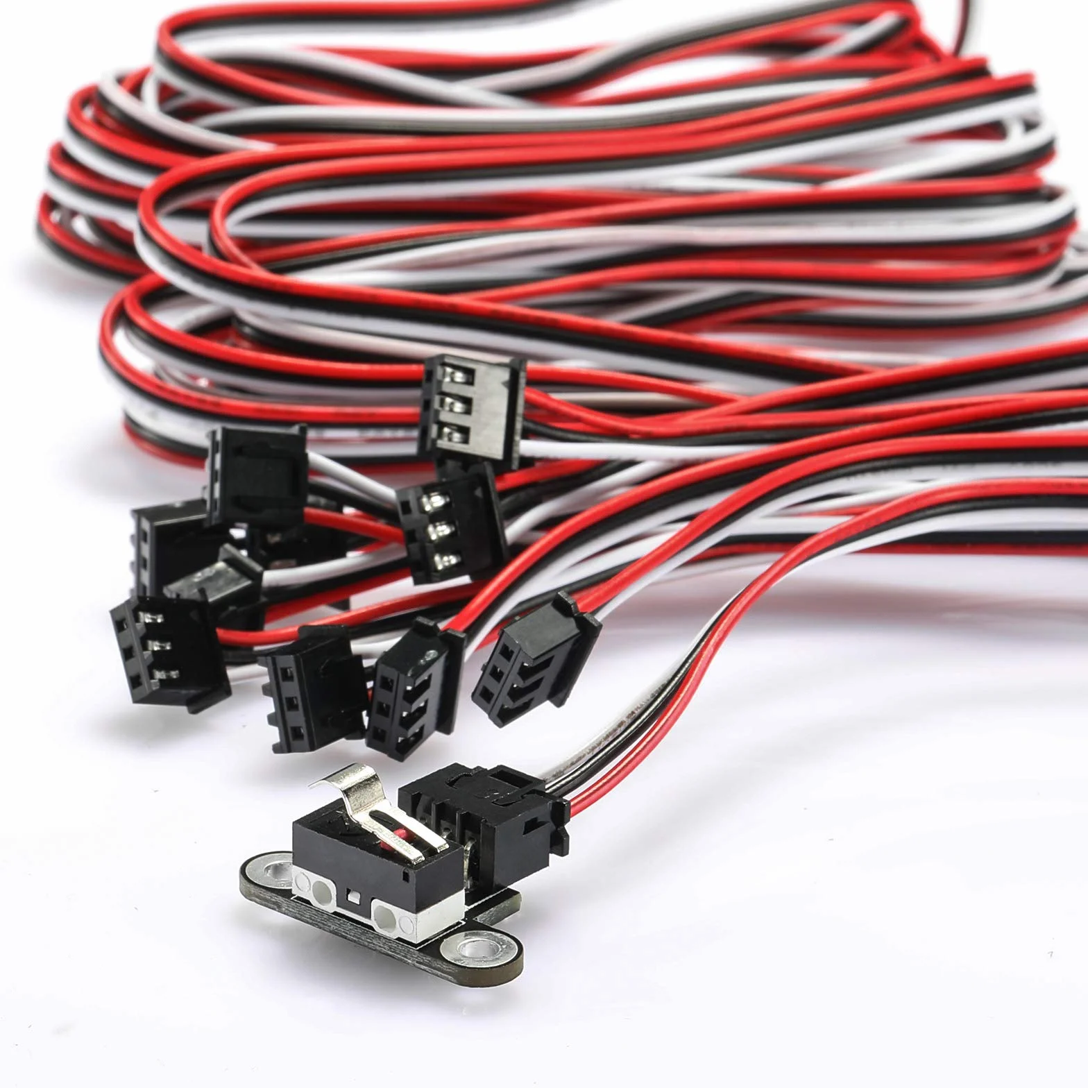 Genmitsu Mikroprzełączniki Krańcowe 6 szt. 3-pinowy Kabel 1 m do 3018-PROVer/3018-MX3/3018-PROVer Mach3