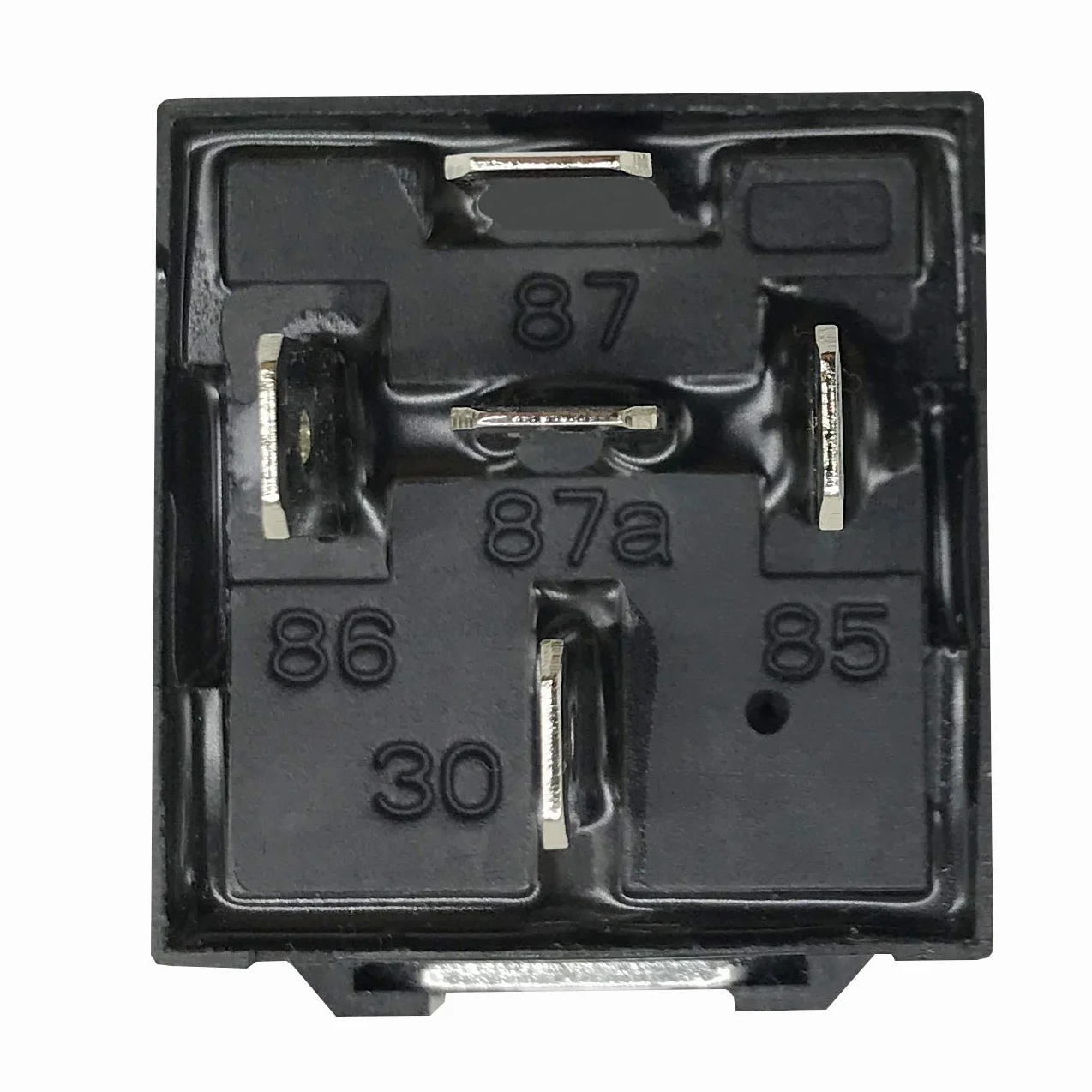 GUUZI 2 Pack 30A Przekaźnik Bezpiecznikowy Samochód Ciężarówka Zestaw Gniazd-30A ATO/ATC Zestaw Uprzęży-12V DC 5-Pin SPDT Automotive 14 AWG Przewody