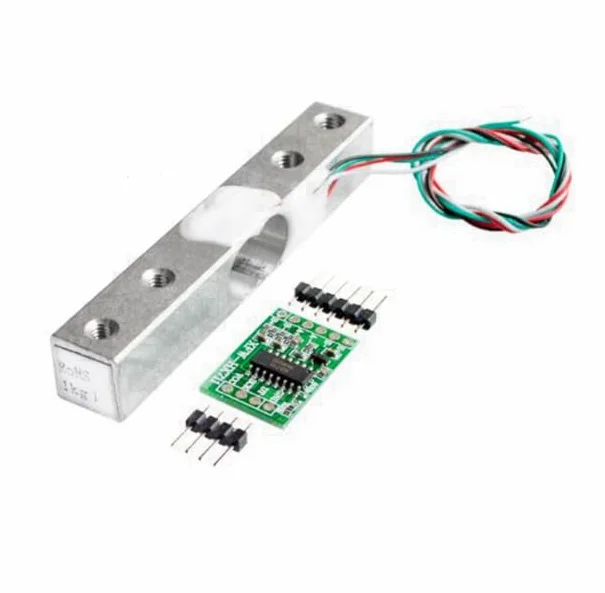Cyfrowy czujnik ciężaru HX711 Board Chip Waga, czujnik skali, moduł AD Converter Breakout Module 5 kg, przenośna elektroniczna waga kuchenna