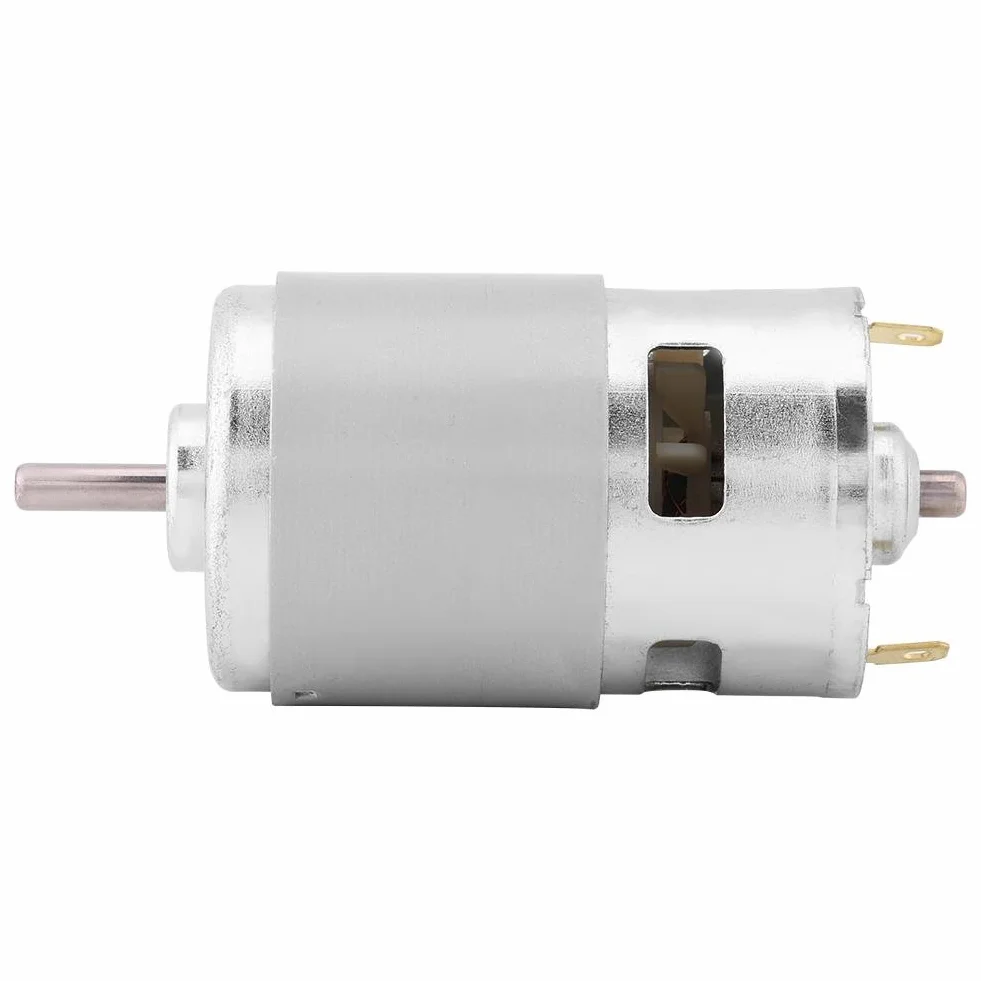 Bezszczotkowy silnik 775 DC 12 V 150 W 13000-15000 TR/min. Duży moment obrotowy silnika o dużej mocy, miniaturowy silnik bezszczotkowy DC do elektronarzędzi