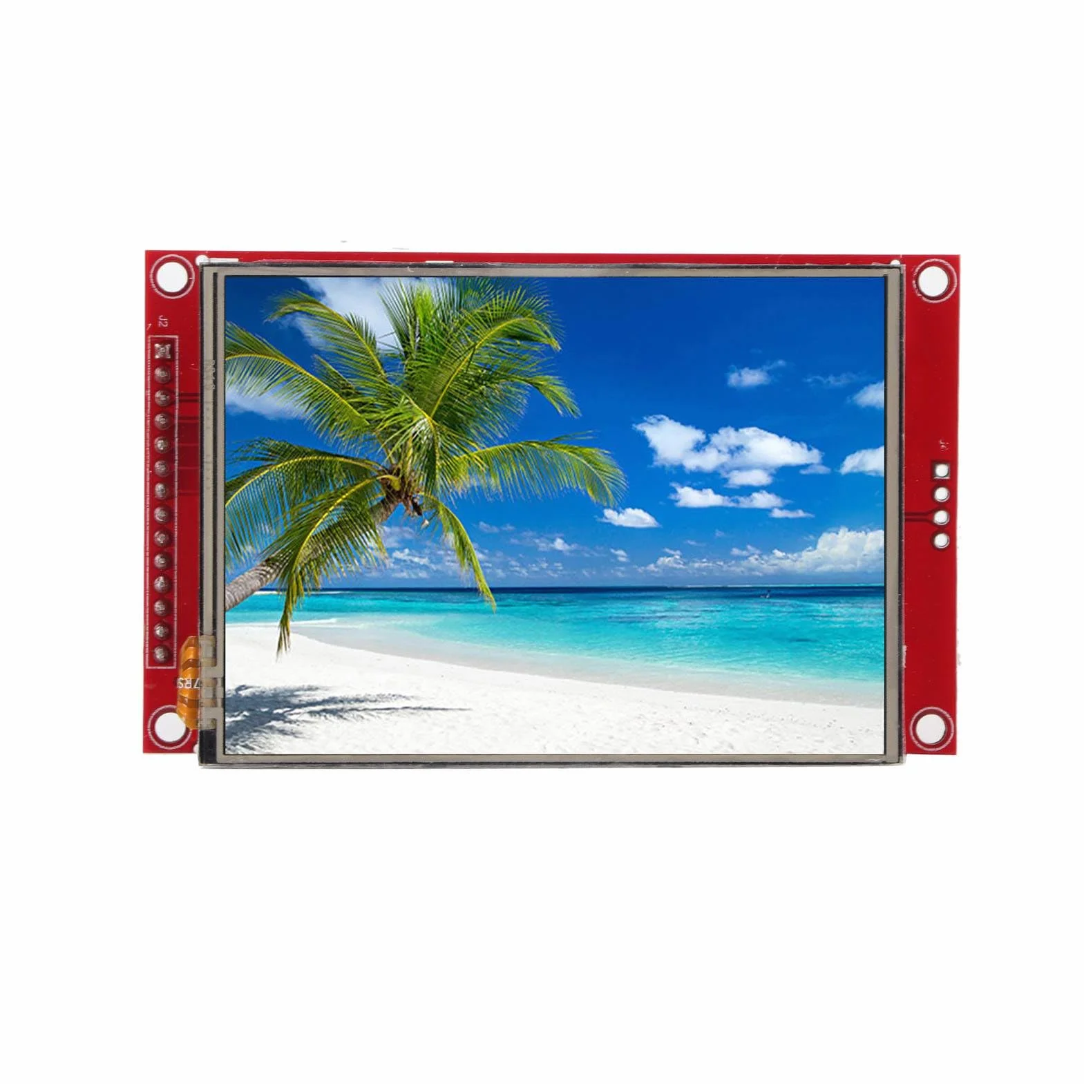 Moduł Wyświetlacza LCD Wyświetlacz 3,2 Cala 240x320 Moduł Wyświetlacza TFT LCD 4-przewodowy Ekran LCD TFT SPI z Klatką na Karty(With Touch)