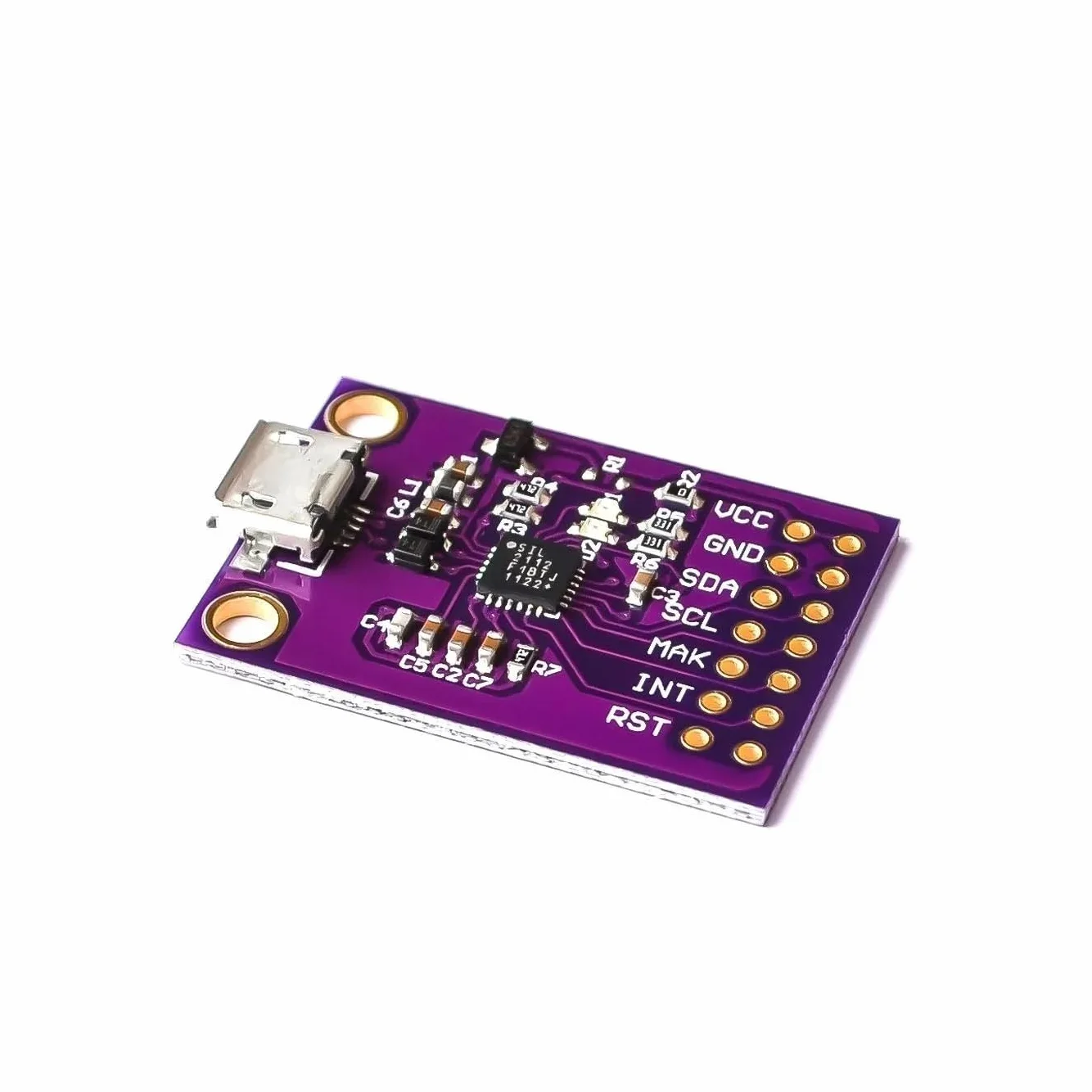 CP2112 płyta debugowania USB do I2C IIC moduł komunikacyjny MicroUSB 2112